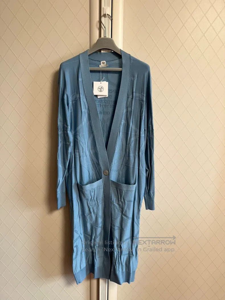 Hermes Hermes Long cardigan coat - out of print long coat Size XXS / US 00 / IT 34 - 1 Thumbnail