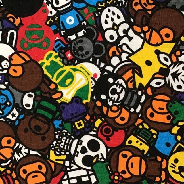 Bape BAPE Milo Animal Safari Polo Shirt a bathing ape NIGO Size US L / EU 52-54 / 3 - 4 Thumbnail
