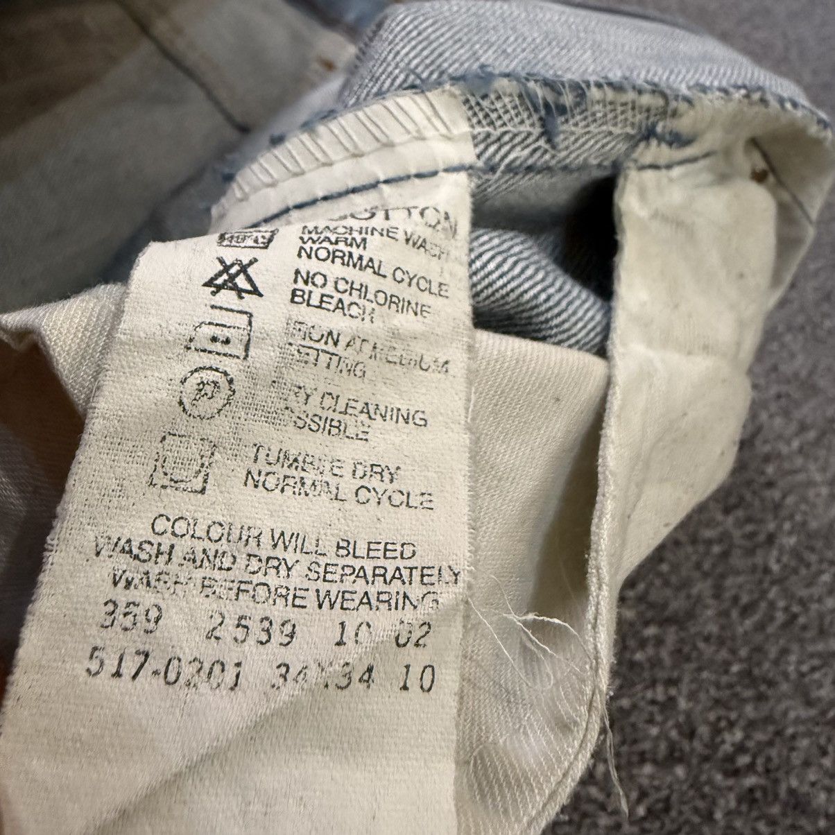 Engineered Garments × Levi's Vintage Flared y2k Levis 517 Distressed Denim Boot Cut W34 Size US 34 / EU 50 - 13 Thumbnail