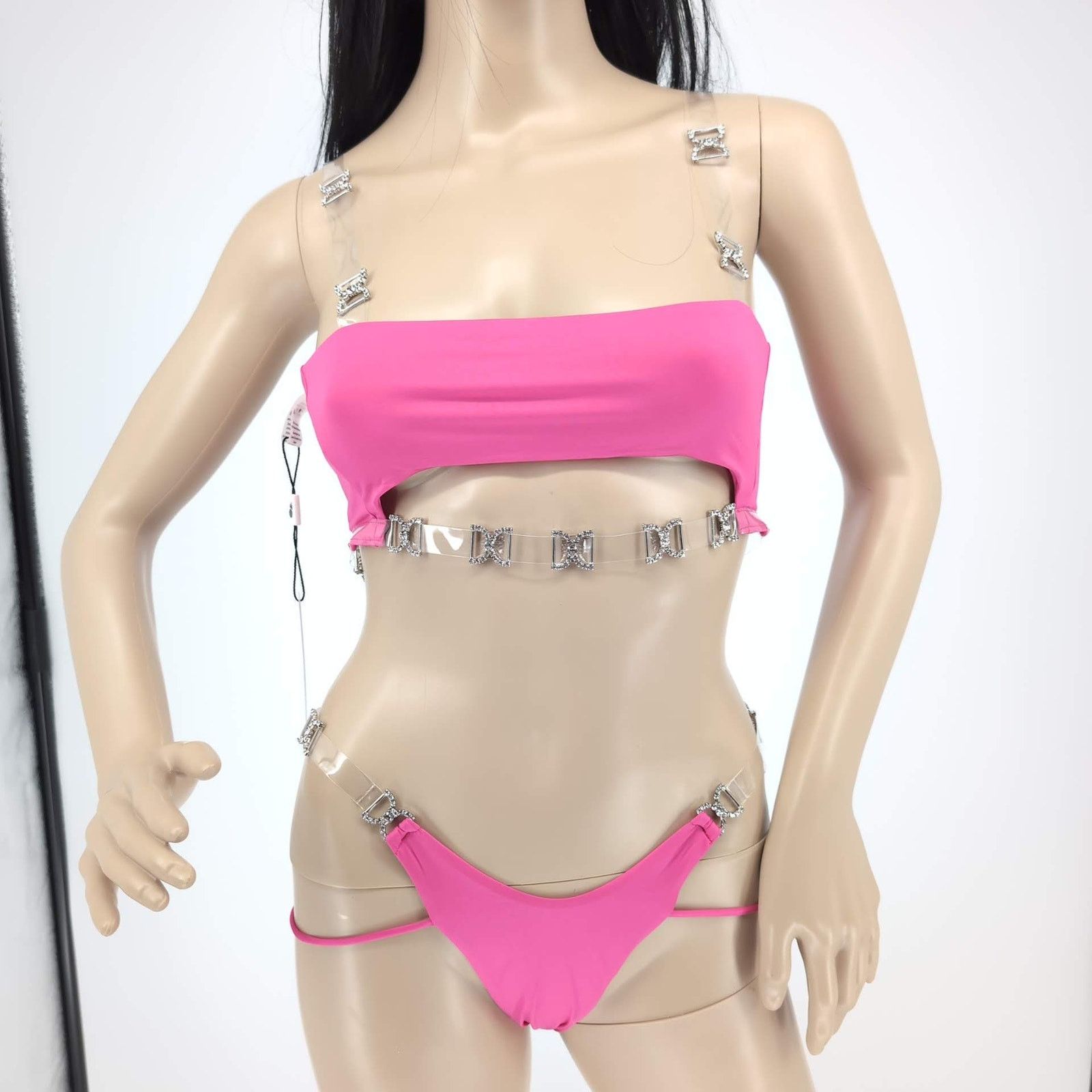 Other NWT Monica Hansen Shine Like A Diamond Pink Azalea Set -Sz M Size ONE SIZE - 2 Thumbnail