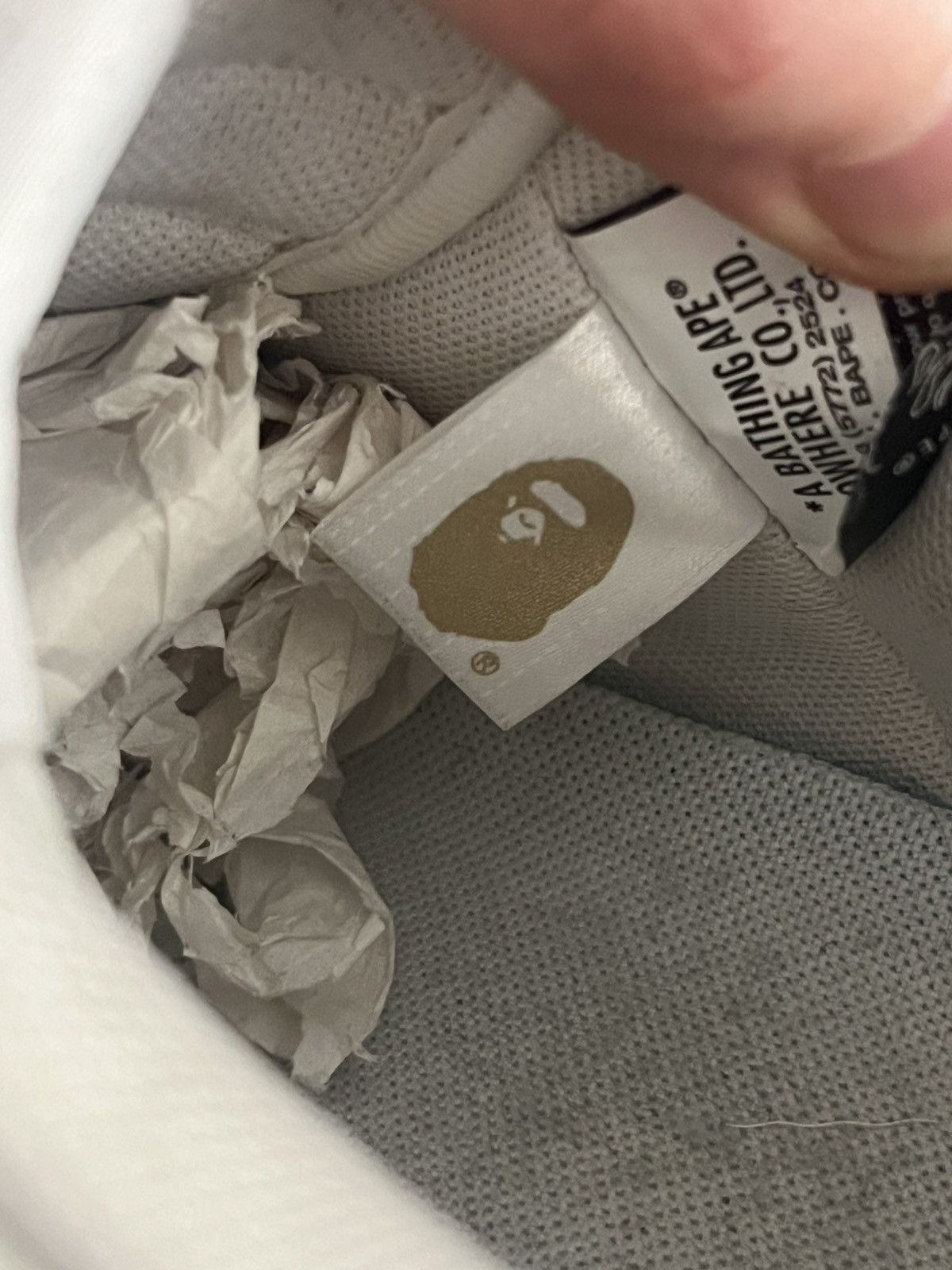 Bape × JJJJound JJJJound x Bapesta Size US 11 / EU 44 - 10 Thumbnail
