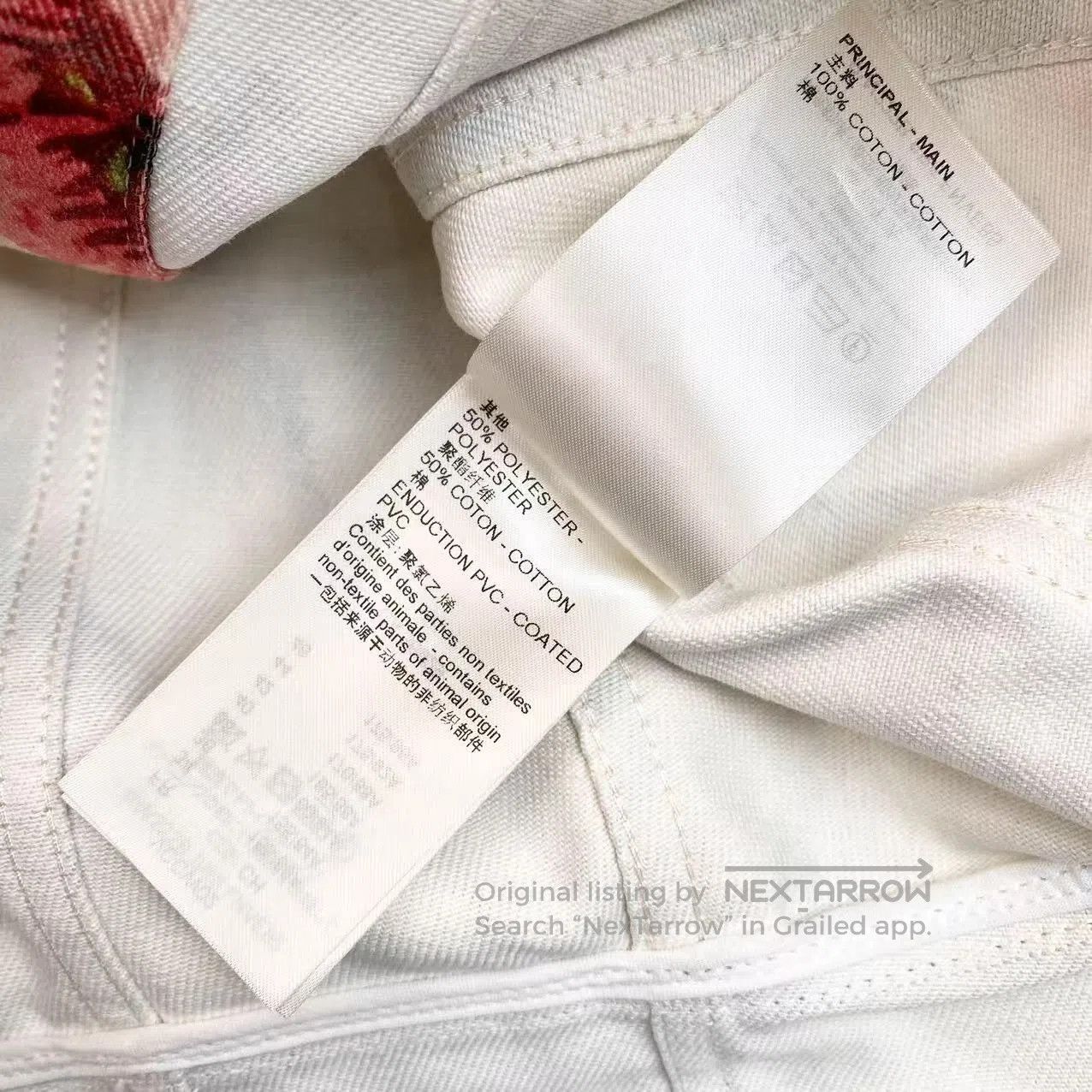Louis Vuitton Louis Vuitton Floral print dark pattern logo denim jacket| Size 4XL / US 24-26 - 5 Thumbnail