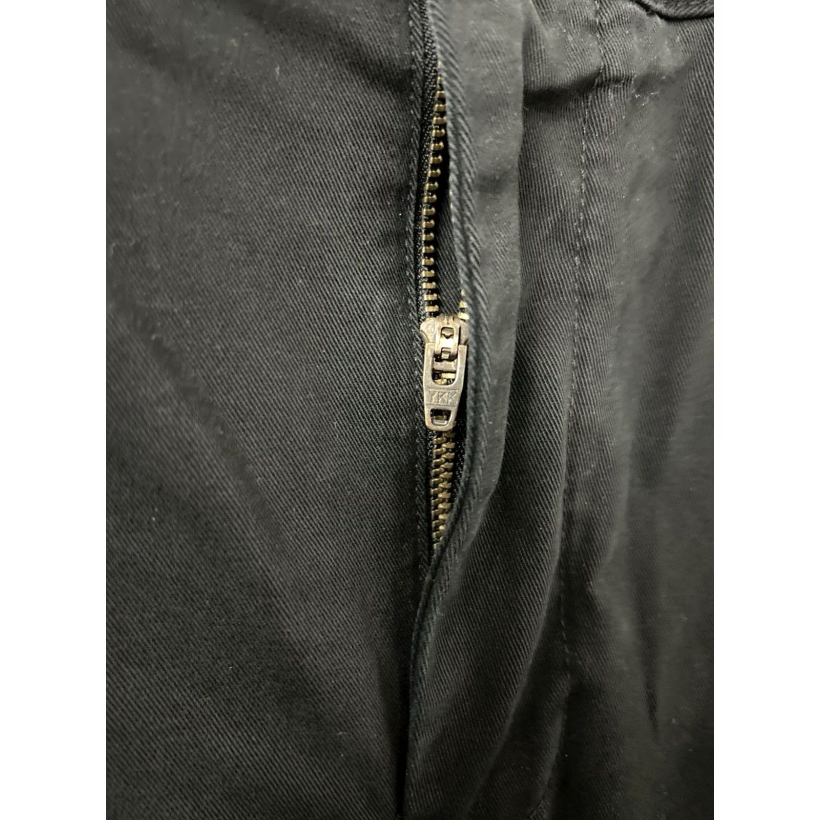 Polo Ralph Lauren Polo Ralph Lauren Pants Ethan Mens Size 36x30 Black Pleated Cotton 5-Pocket Chino Dress Workwear Straight Leg Vintage: No Size US M / EU 48-50 / 2 - 5 Thumbnail