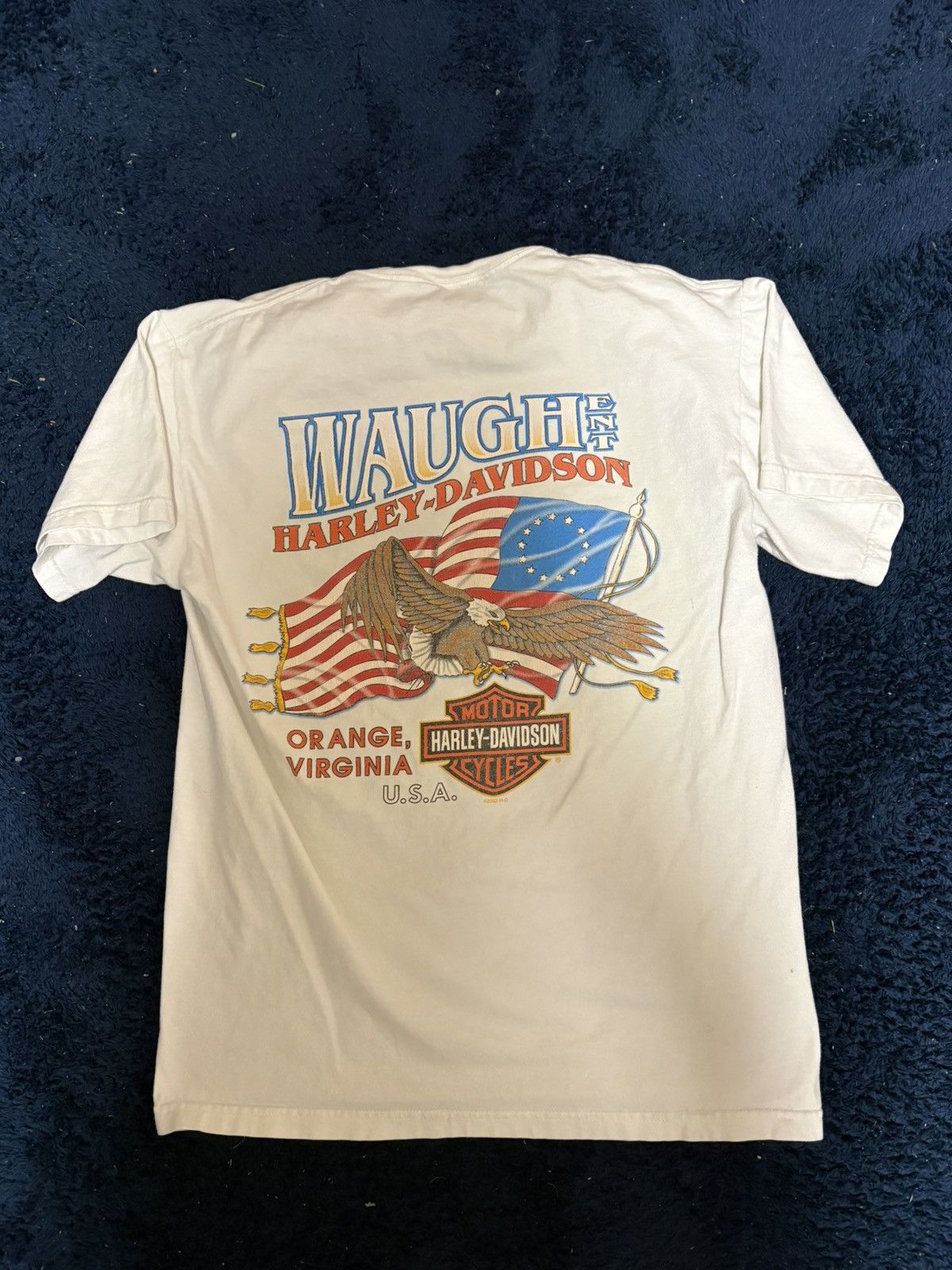 Harley Davidson 2000’ USA Harley Davison tee Size US M / EU 48-50 / 2 - 2 Thumbnail