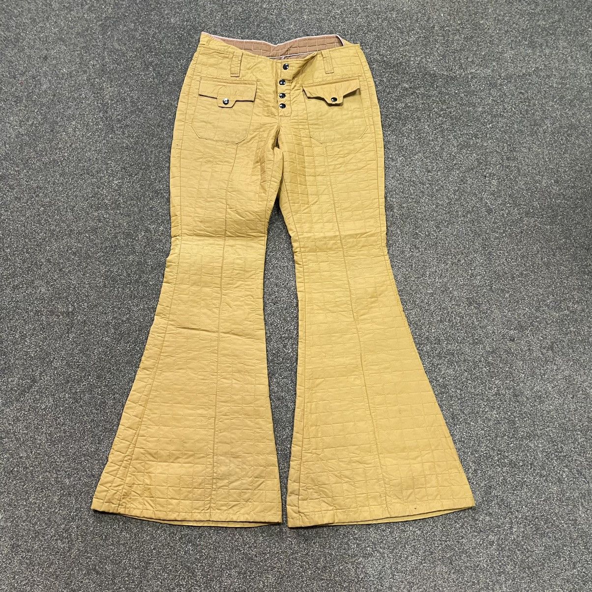 Vintage Vintage Y2K Baggy Flared Cargo Pants Wide Leg Streetwear 34 Size 34" / US 12 / IT 48 - 10 Thumbnail