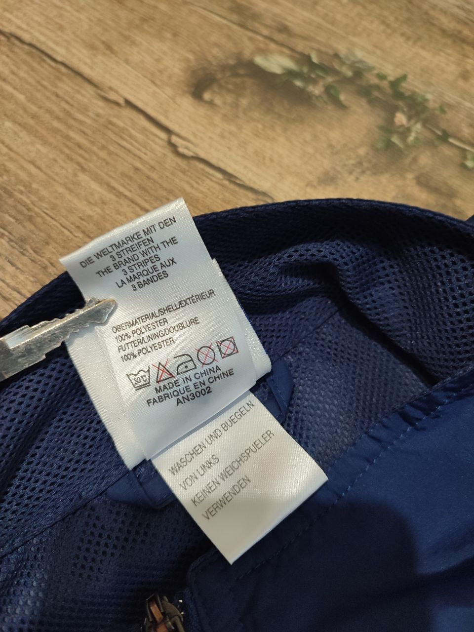 Adidas Adidas windbreaker Outdoor Track navy jacket L size Size US L / EU 52-54 / 3 - 12 Thumbnail