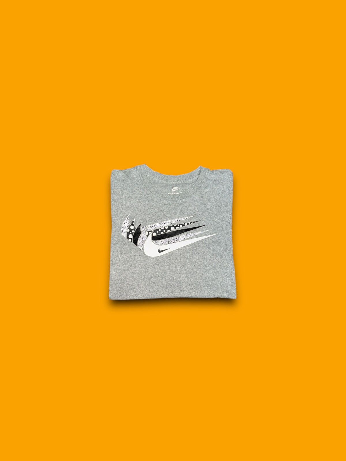 Nike The Nike tee multi swoosh t-shirt grey men’s small Size US S / EU 44-46 / 1 - 1 Thumbnail
