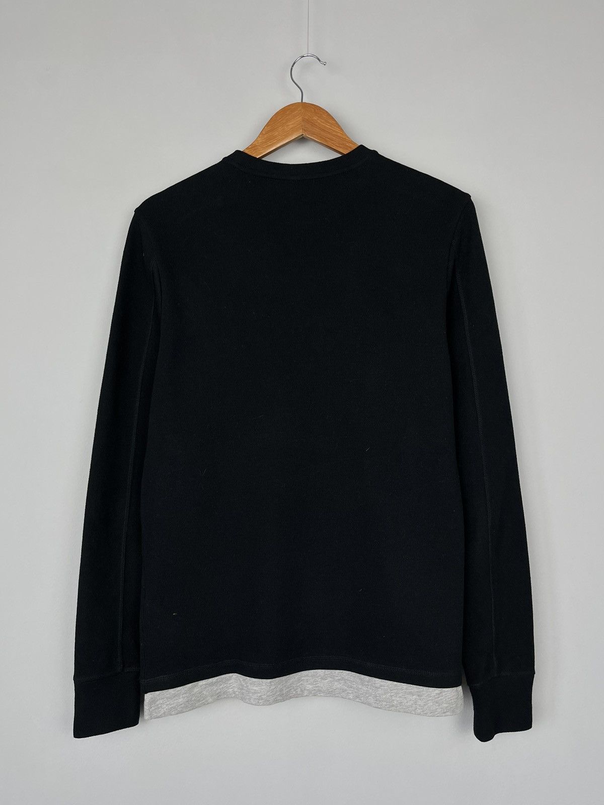 Allsaints Allsaints Luge LS Crew Polyester & Cotton Long Sleeve Tee Size US S / EU 44-46 / 1 - 6 Thumbnail