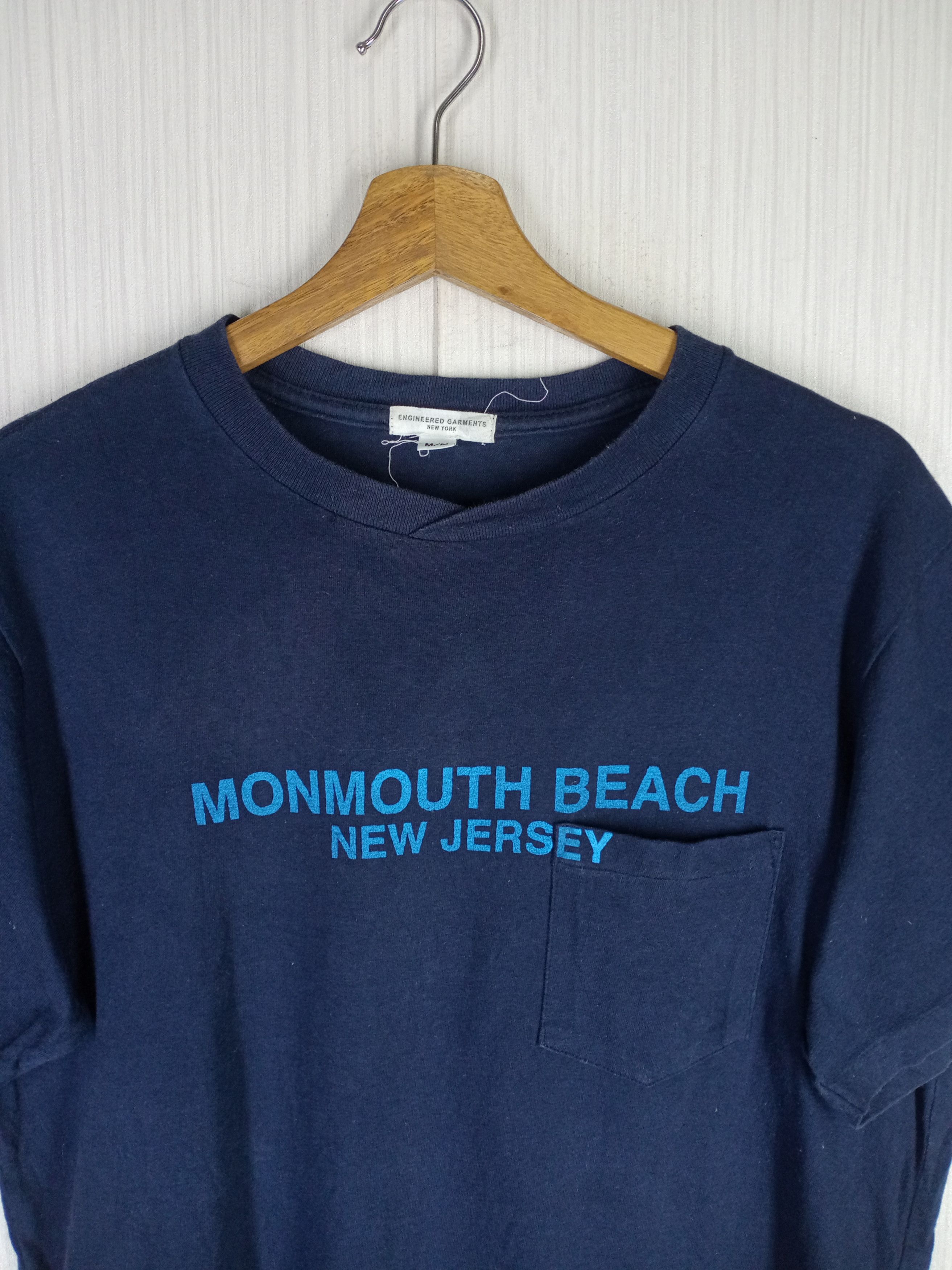 Engineered Garments Engineered Garments Monmouth Beach New Jersey tee Size US M / EU 48-50 / 2 - 3 Thumbnail