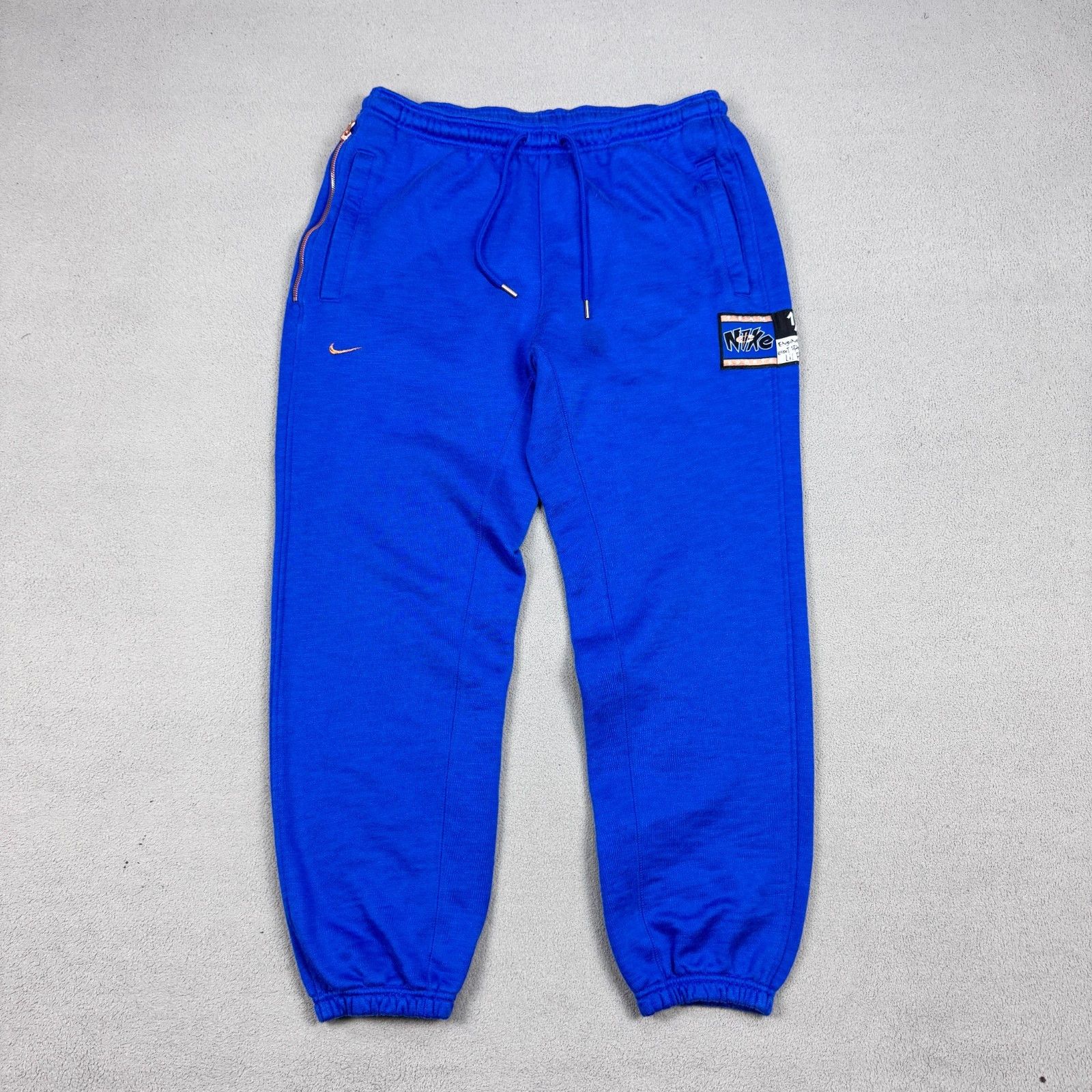 Nike Nike Lil Penny Hardaway Basketball Fleece Joggers Blue XL Size US 34 / EU 50 - 2 Thumbnail