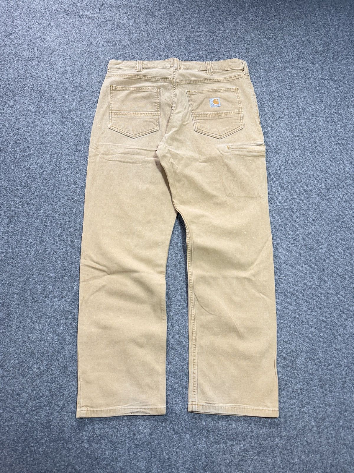 Carhartt Carhartt distressed reworked repaired pants 34/30 Size US 34 / EU 50 - 3 Thumbnail