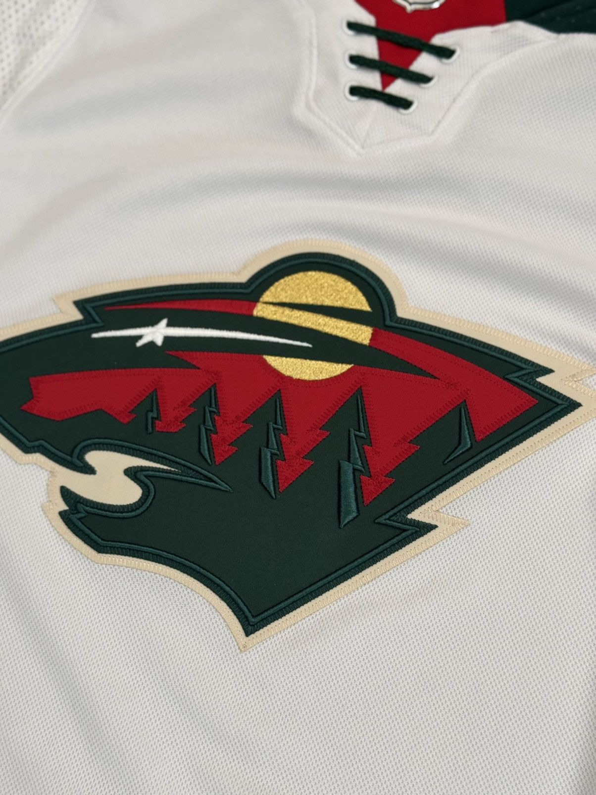Adidas Minnesota Wild Blank White Jersey Primegreen Aeroready Sz 44 Size US S / EU 44-46 / 1 - 2 Thumbnail