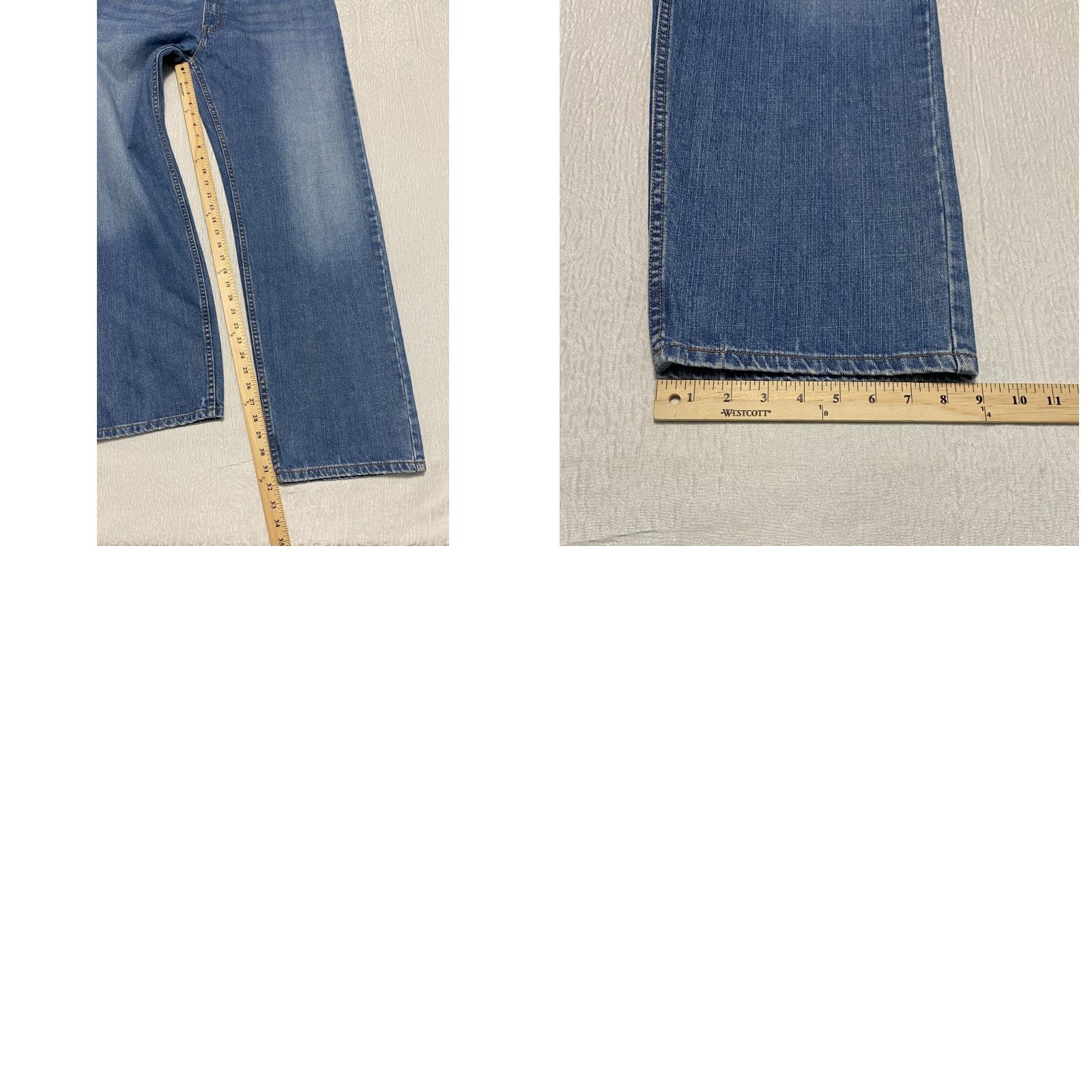 Levi's VINTAGE Levi's 559 Jeans Mens Regular Size 36 Blue Denim Whiskers Relaxed Straight 5-Pocket Mens Boys|Mens Size US 36 / EU 52 - 8 Thumbnail