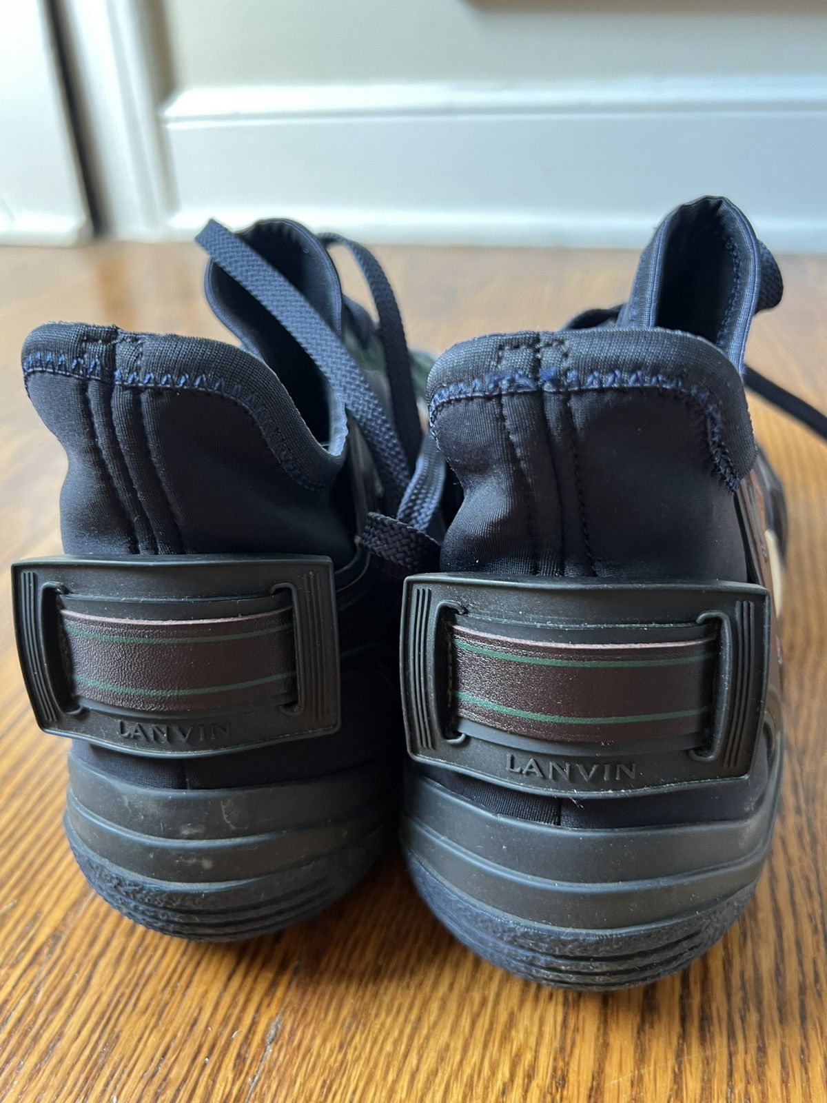 Lanvin RARE Lanvin Neoprene Sneakers Size US 8.5 / EU 41-42 - 4 Thumbnail