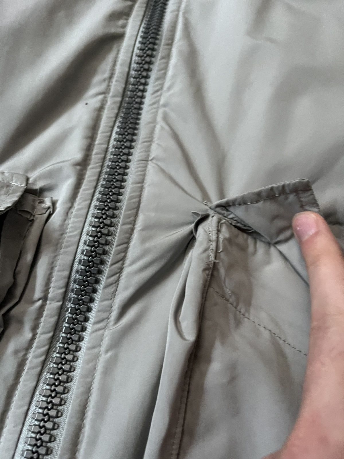 Our Legacy Our Legacy Silver Bullet puffer funnel jacket grey Size US M / EU 48-50 / 2 - 8 Thumbnail