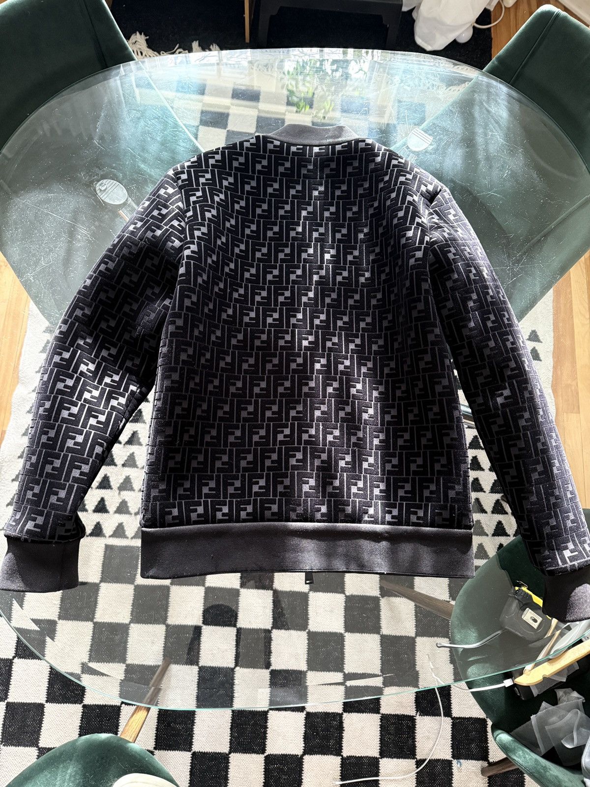 Fendi Fendi Monogram Bomber Jacket Size US S / EU 44-46 / 1 - 4 Thumbnail