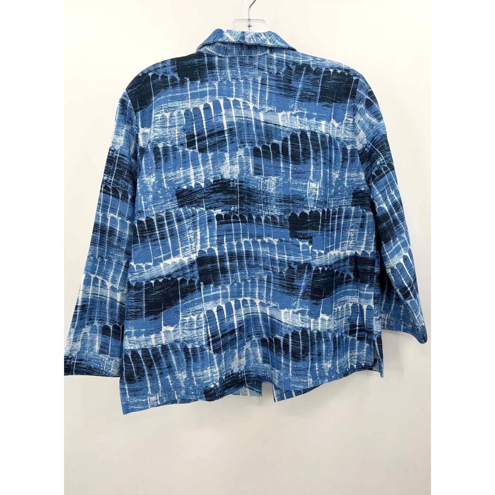 Vintage Connie Roberson Blue Small Open Jacket - Pre-Owned, Regular Size, US-Brand, Size Small, Blue Size S / US 4 / IT 40 - 3 Thumbnail
