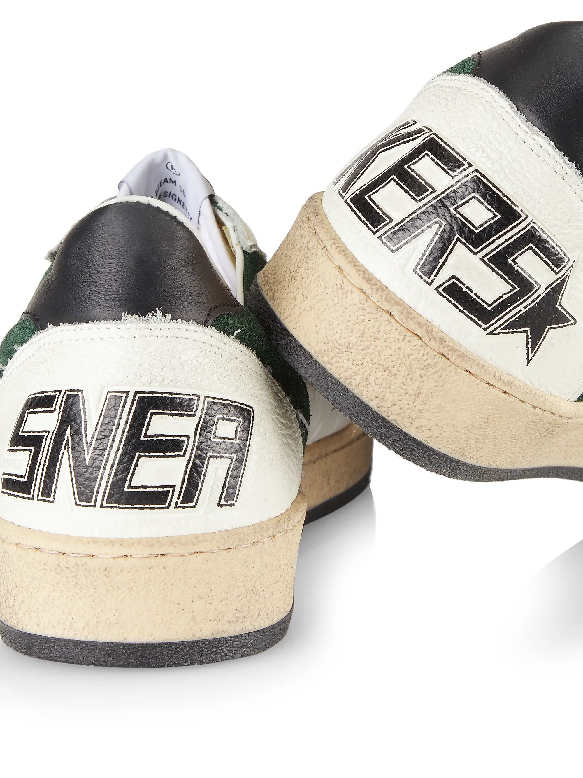 Golden Goose o1w1db10625 Ball Star Lace-Up Sneakers in Multicolor Size US 10 / EU 43 - 6 Thumbnail