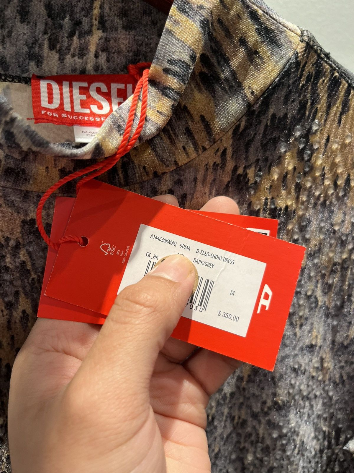 Diesel Diesel Crystal Eleo Short Dress Size M / US 6-8 / IT 42-44 - 7 Thumbnail