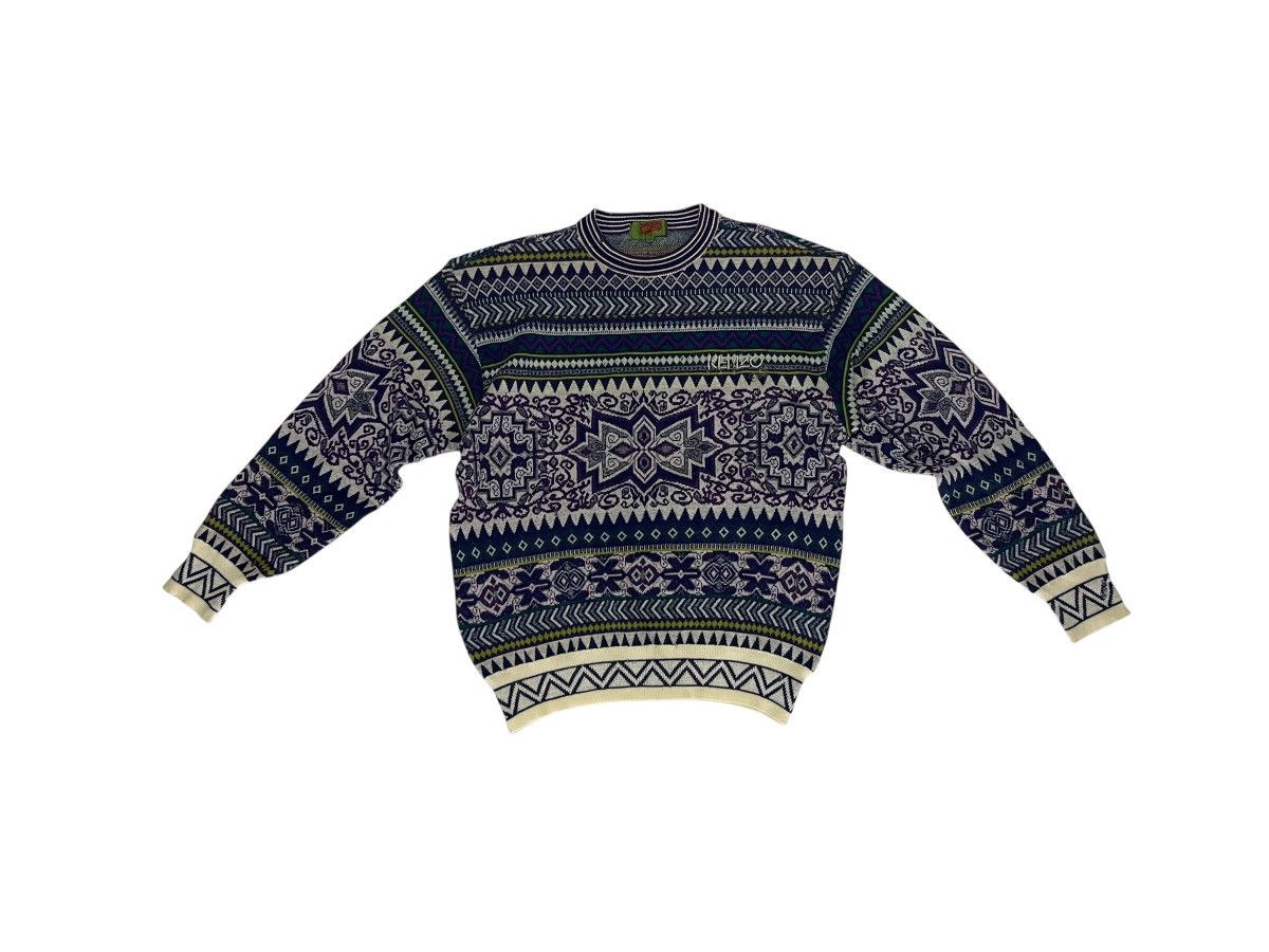 Japanese Brand × Kenzo × Vintage VINTAGE KENZO GOLF SWEATSHIRT SWEATER Size US M / EU 48-50 / 2 - 1 Thumbnail