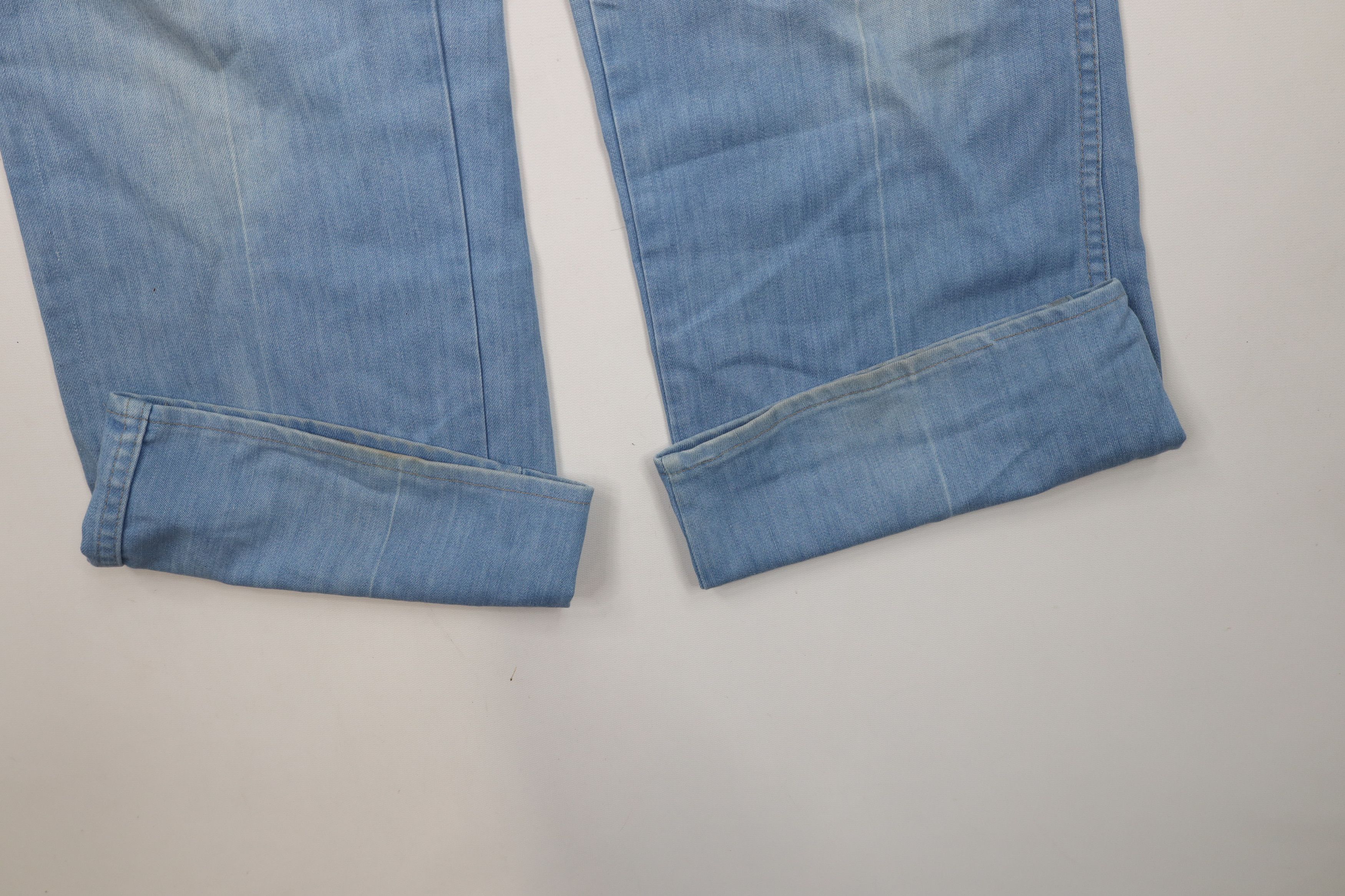 Vintage Vintage 70s Streetwear Wide Leg Bell Bottom Denim Jeans USA Size US 32 / EU 48 - 5 Thumbnail