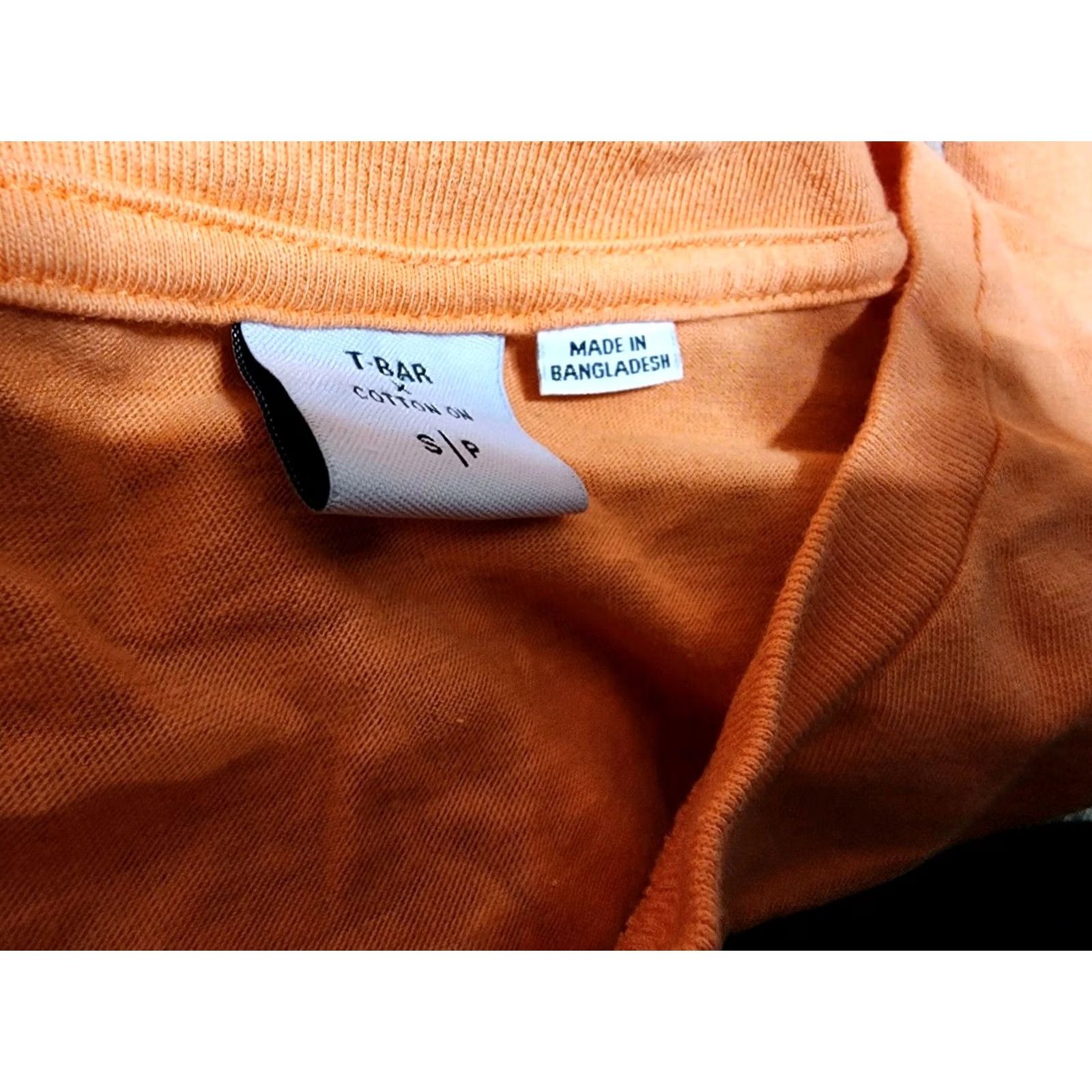 Cotton On Cotton On Underground Projects T-Shirt Mens S Short Sleeve Crew Neck Double Sided Orange Cotton On T-Shirt Shirt Mens S Orange Double-Sided Size US S / EU 44-46 / 1 - 6 Thumbnail