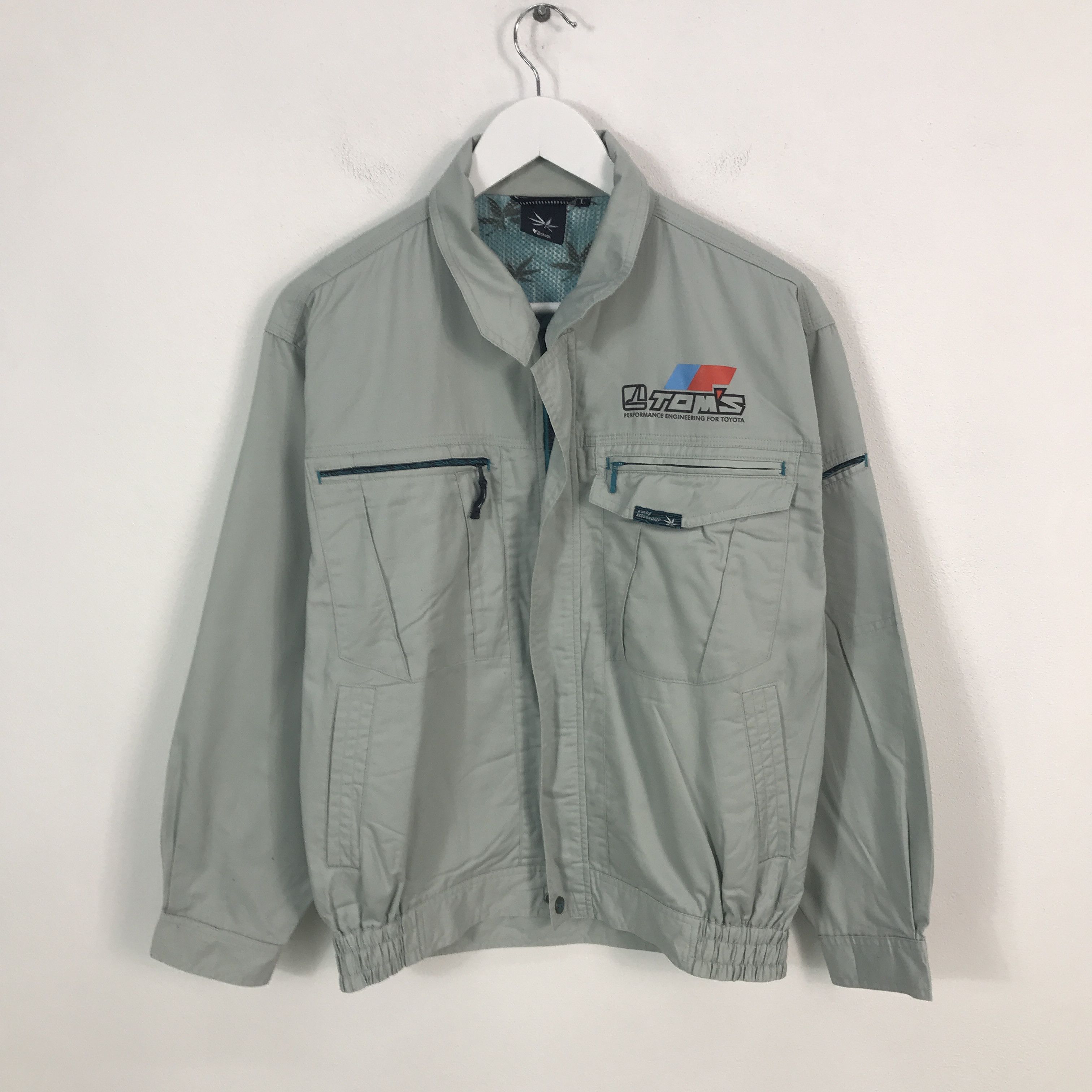 Japanese Brand Rare Tom’s Toyota Racing Custom Worker Jacket Size US M / EU 48-50 / 2 - 2 Thumbnail