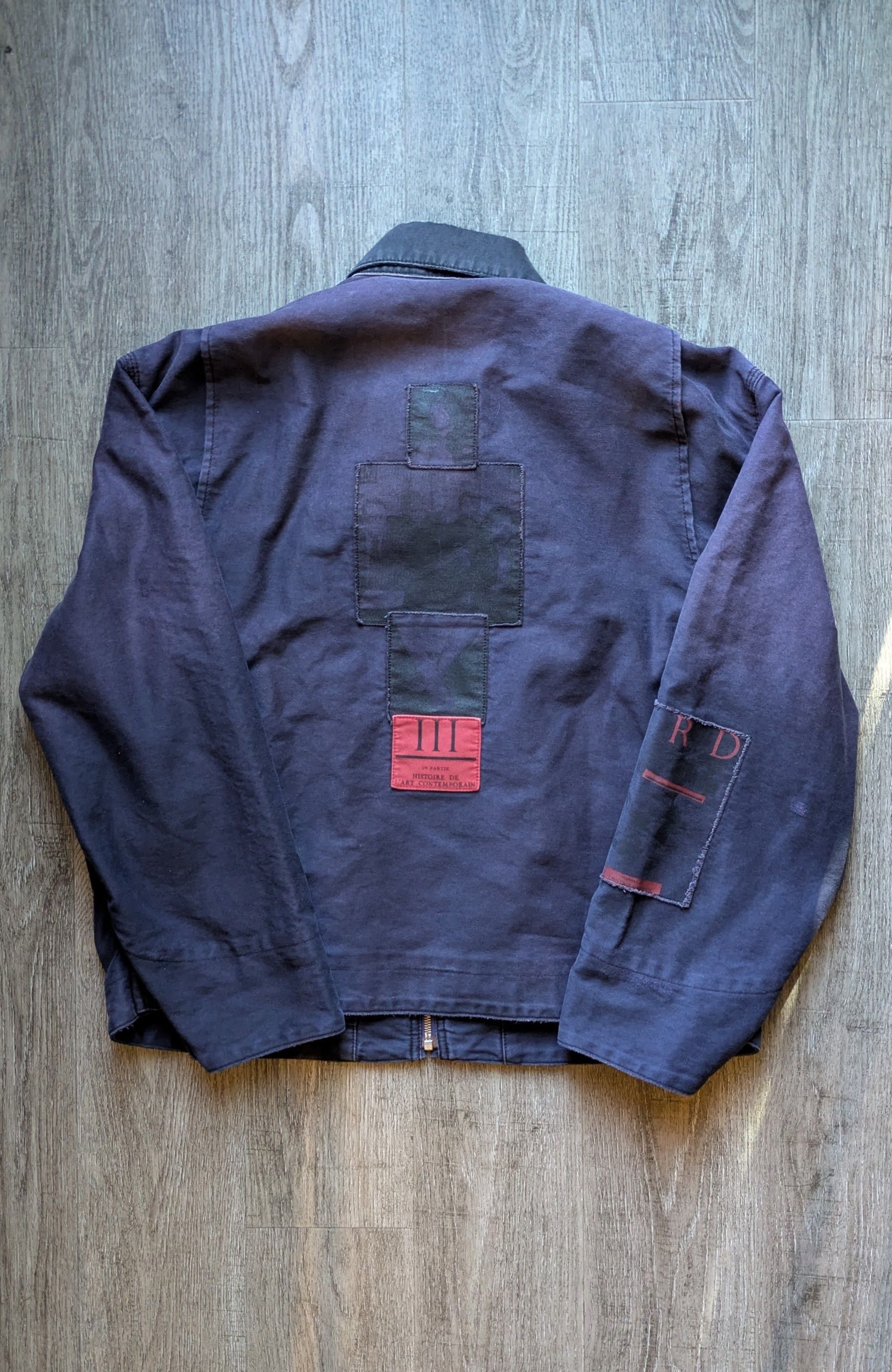 Enfants Riches Deprimes Chapitre XXI Moleskine Work Jacket Purple Size US M / EU 48-50 / 2 - 2 Thumbnail