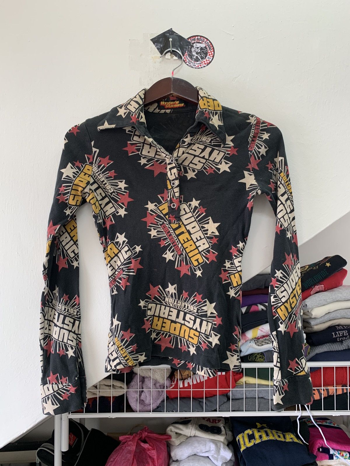 Hysteric Glamour Size xS: Vtg Hysteric Glamour fullprint japan long sleeve Size XS / US 0-2 / IT 36-38 - 1 Thumbnail