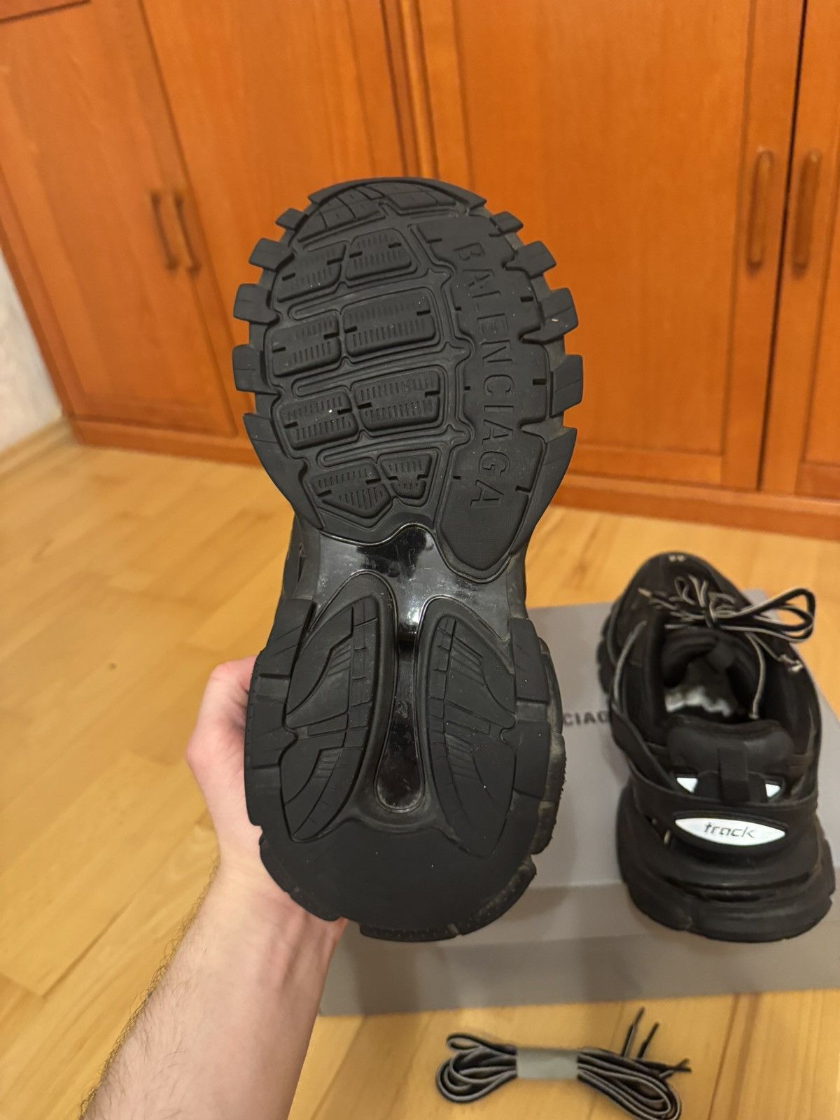 Balenciaga Balenciaga Track Triple Black Size US 11 / EU 44 - 10 Thumbnail