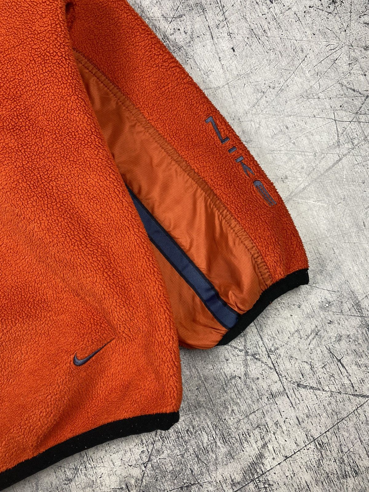 Nike Vintage Nike Gorpcore y2k Fleece Jacket Bomber Size US S / EU 44-46 / 1 - 10 Thumbnail