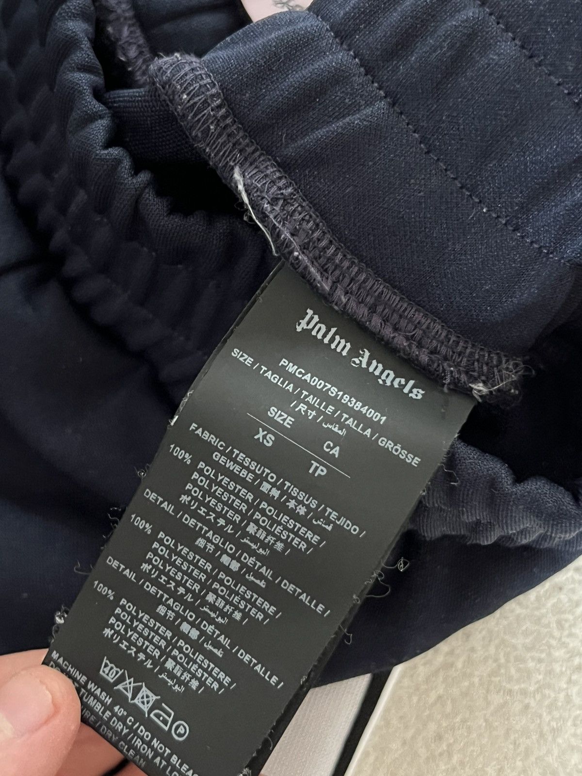 Palm Angels Palm Angels Track Pants Navy fit M/L Size US 33 - 5 Thumbnail