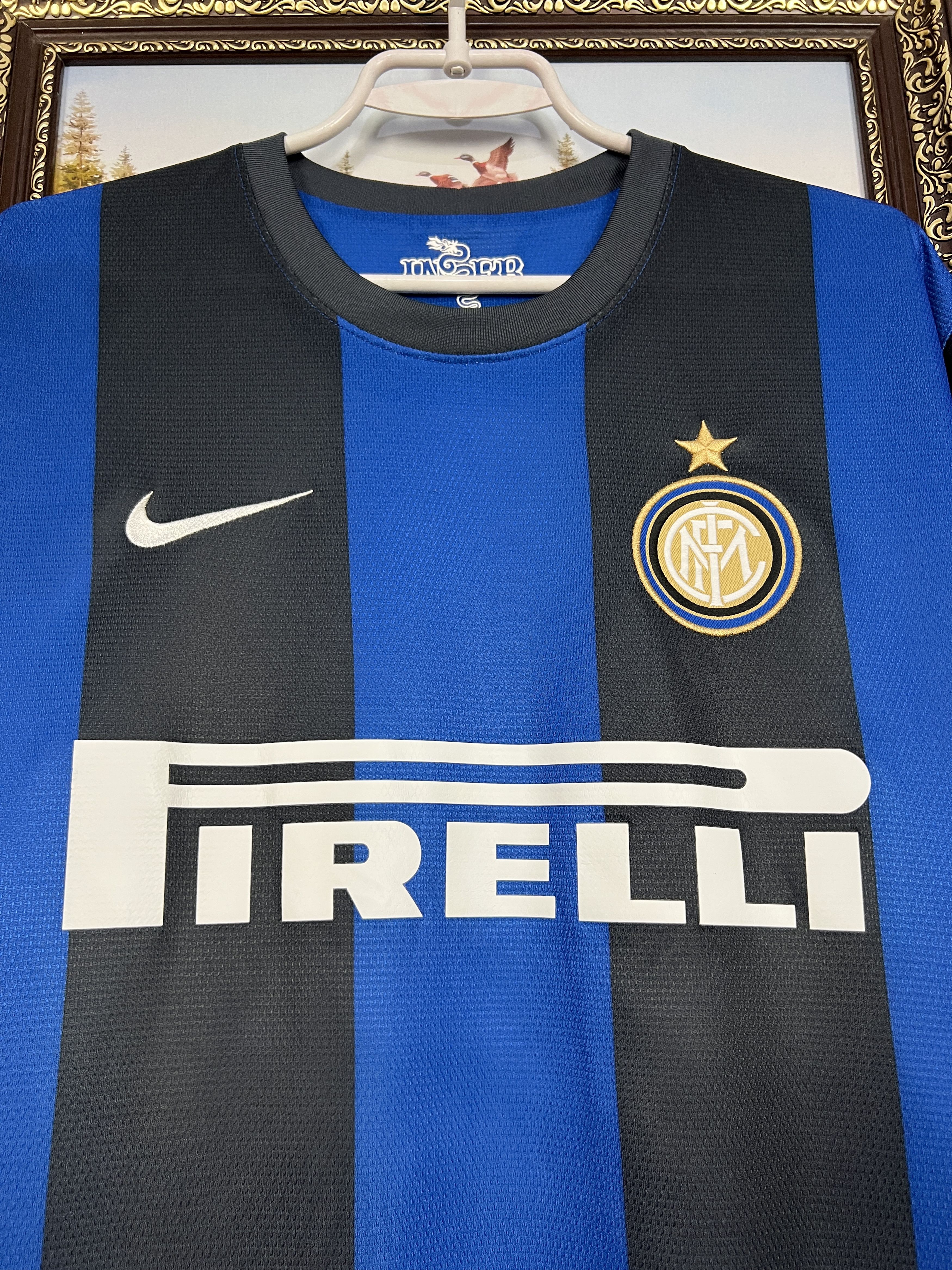 Nike Inter Milan Home football shirt 2012 Soccer Nike Maglia Size US XL / EU 56 / 4 - 3 Thumbnail