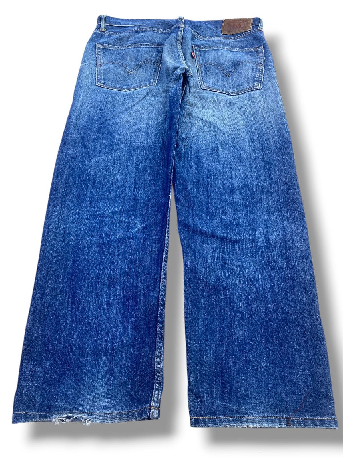 Levi's Vintage Levi’s Faded Wash Ripped Style Baggy Jeans Size US 34 / EU 50 - 3 Thumbnail