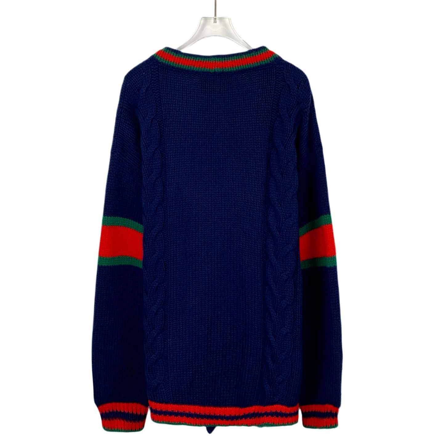 Gucci Gucci Wool Knit Striped Cardigan (Size XS) Size XS / US 0-2 / IT 36-38 - 8 Thumbnail