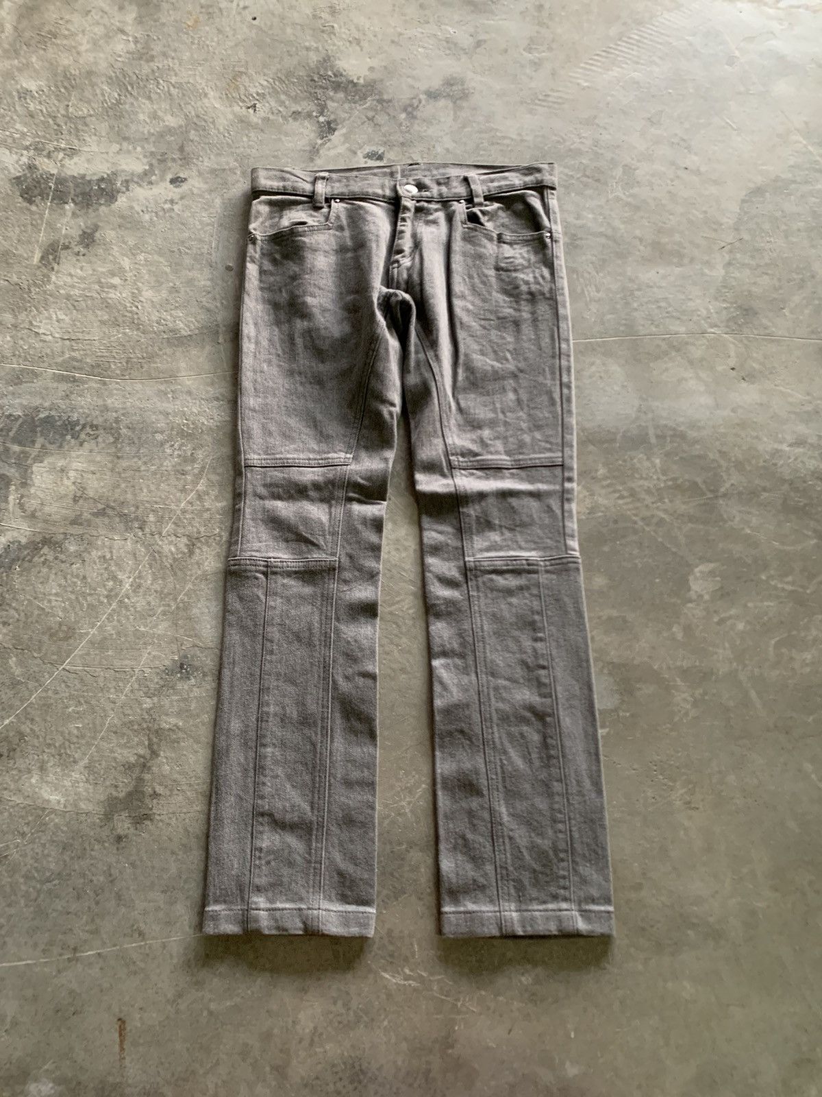 Katharine Hamnett London HAMNETT LONDON panelled design skinny slim japan jeans Size US 30 / EU 46 - 1 Thumbnail