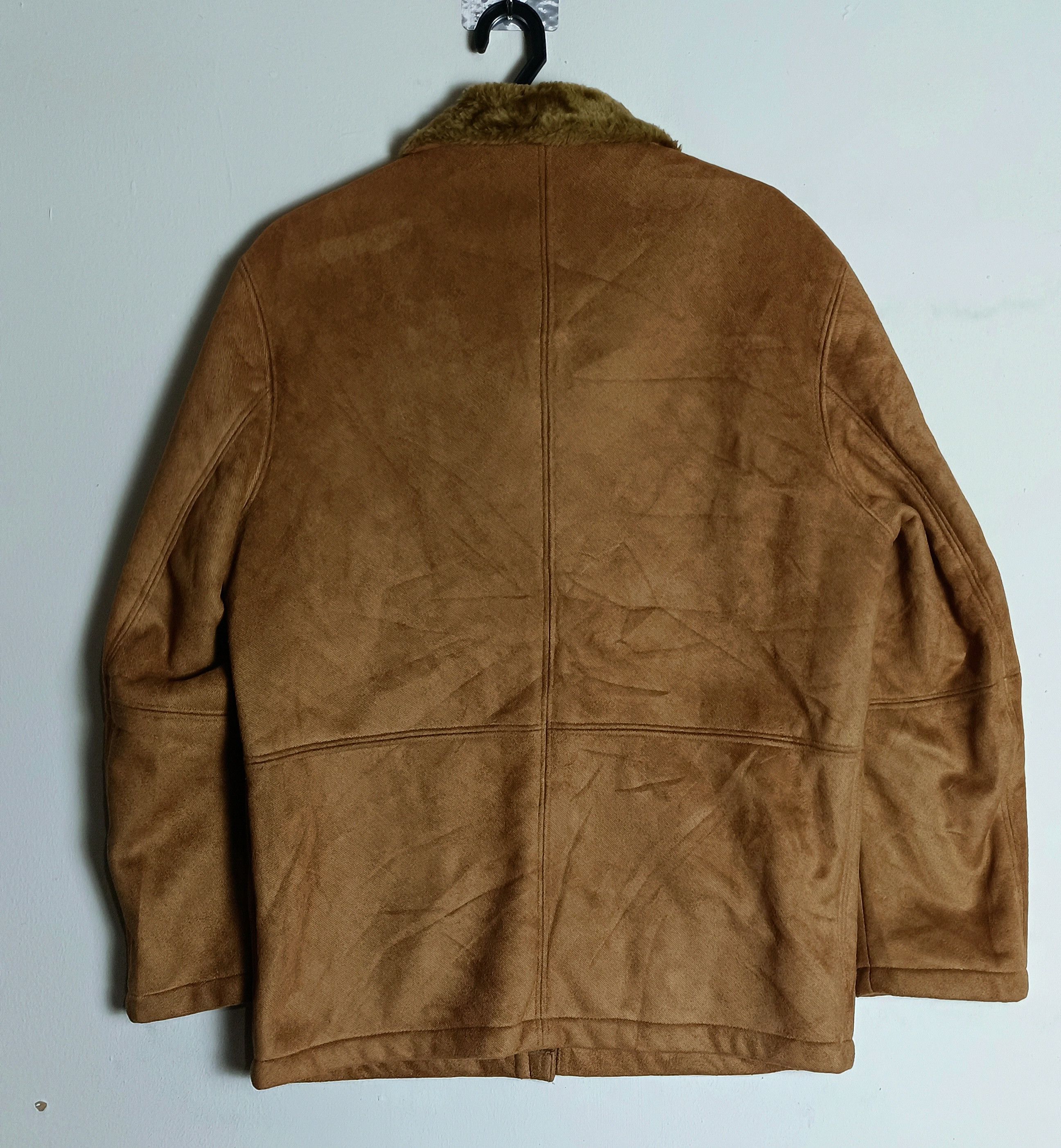 Vintage Vintage British Khaki New York Mink Fur Coat Menswear Brown Size US L / EU 52-54 / 3 - 2 Thumbnail