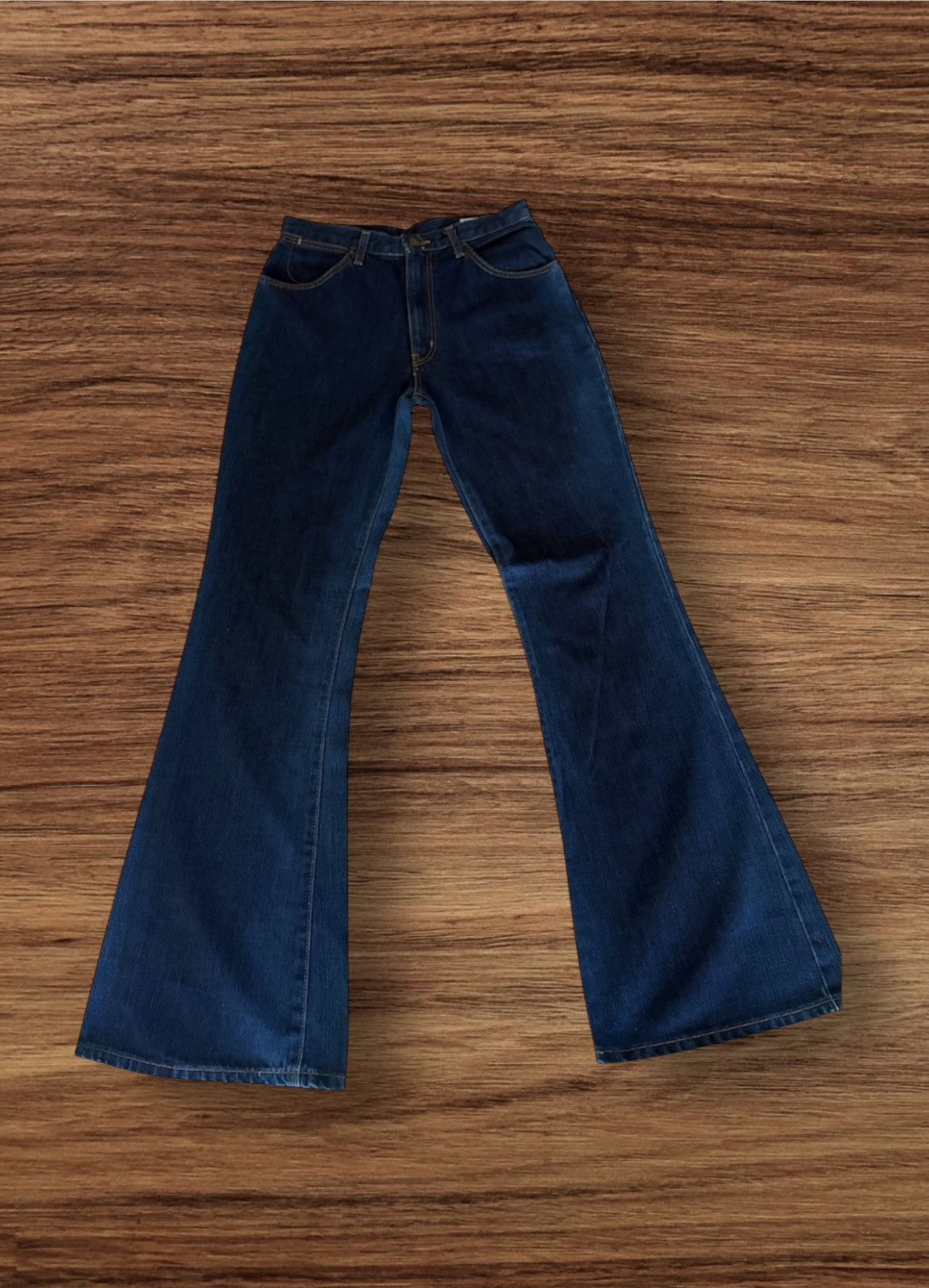 Wrangler Vintage Wrangler Super Flare Denim Pant Size US 28 / EU 44 - 2 Thumbnail