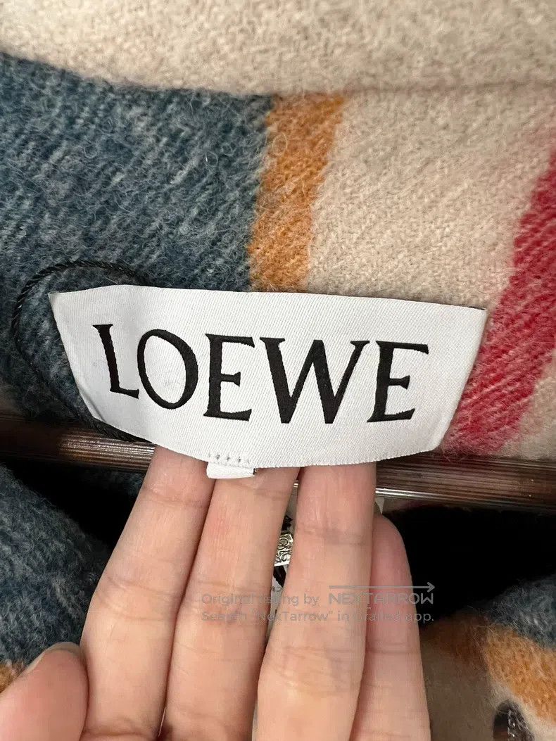 Loewe Loewe Color block vertical striped woolen jacket Size XXS / US 00 / IT 34 - 3 Thumbnail