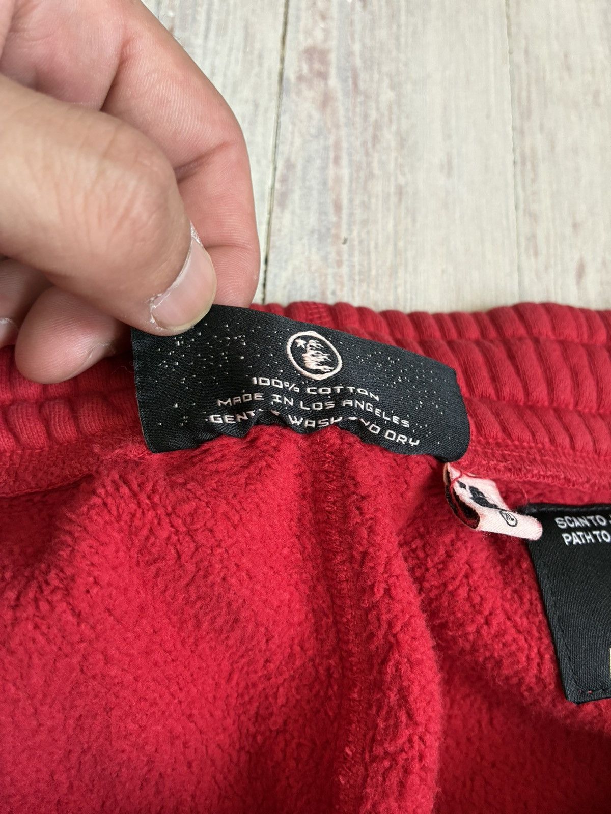 HELLSTAR Hellstar Uniform Red Sweatpants XL Size US 36 / EU 52 - 5 Thumbnail