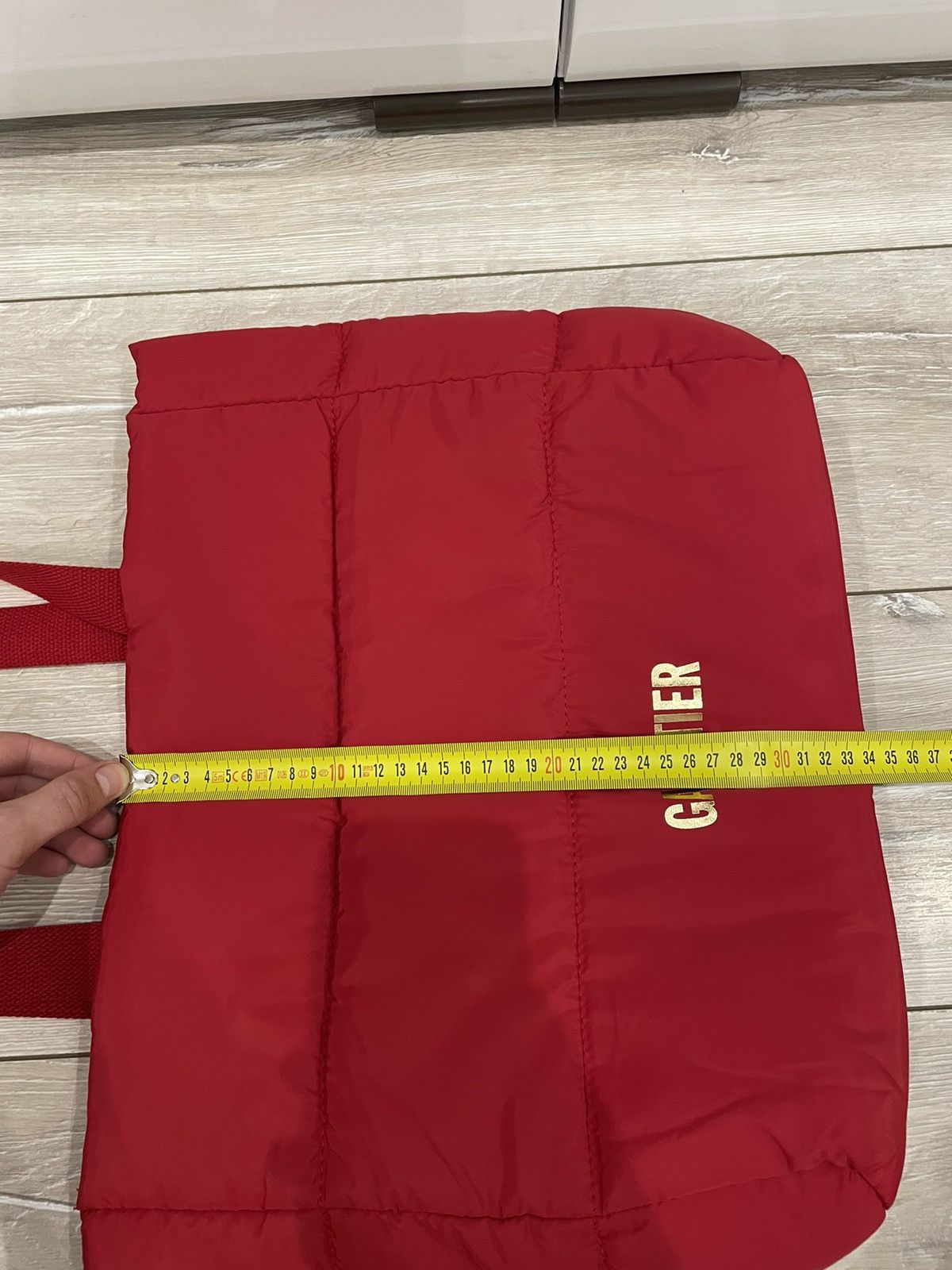 Jean Paul Gaultier Jean Paul Gaultier Red Tote Bag Size ONE SIZE - 12 Thumbnail