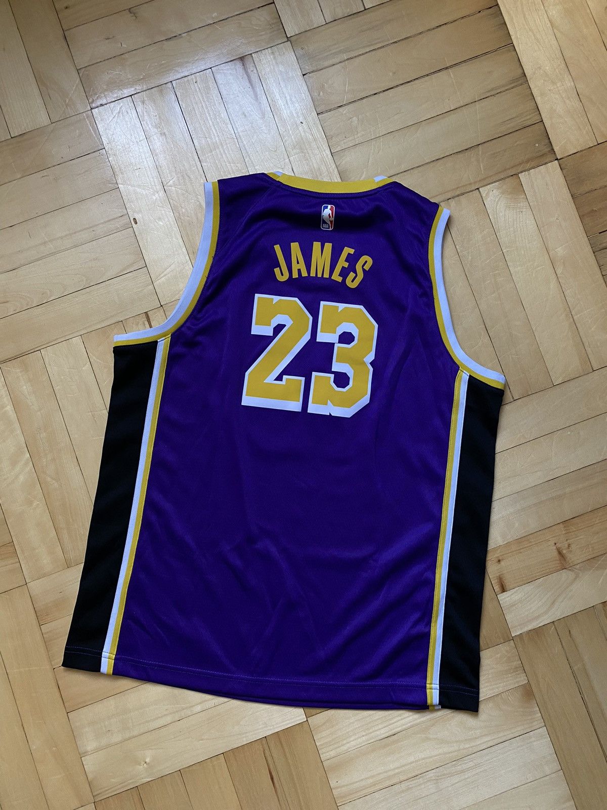 Jordan Brand #23 James L.A. Lakers Jordan Brand NBA Basketball Jersey Size US XL / EU 56 / 4 - 4 Thumbnail