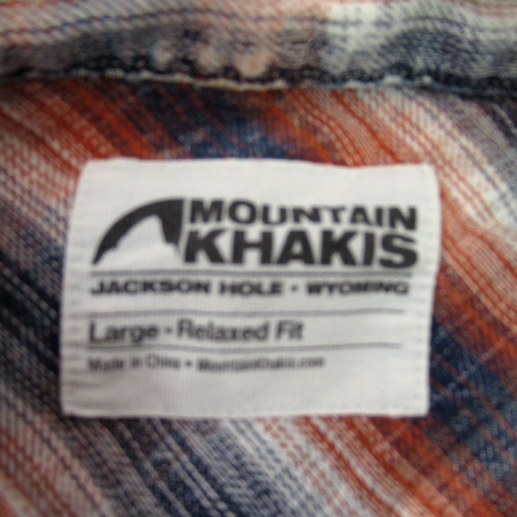 Mountain Khakis Mountain Khakis Shirt Mens Large Relaxed Fit Button Up Plaid Worn Size US L / EU 52-54 / 3 - 3 Thumbnail