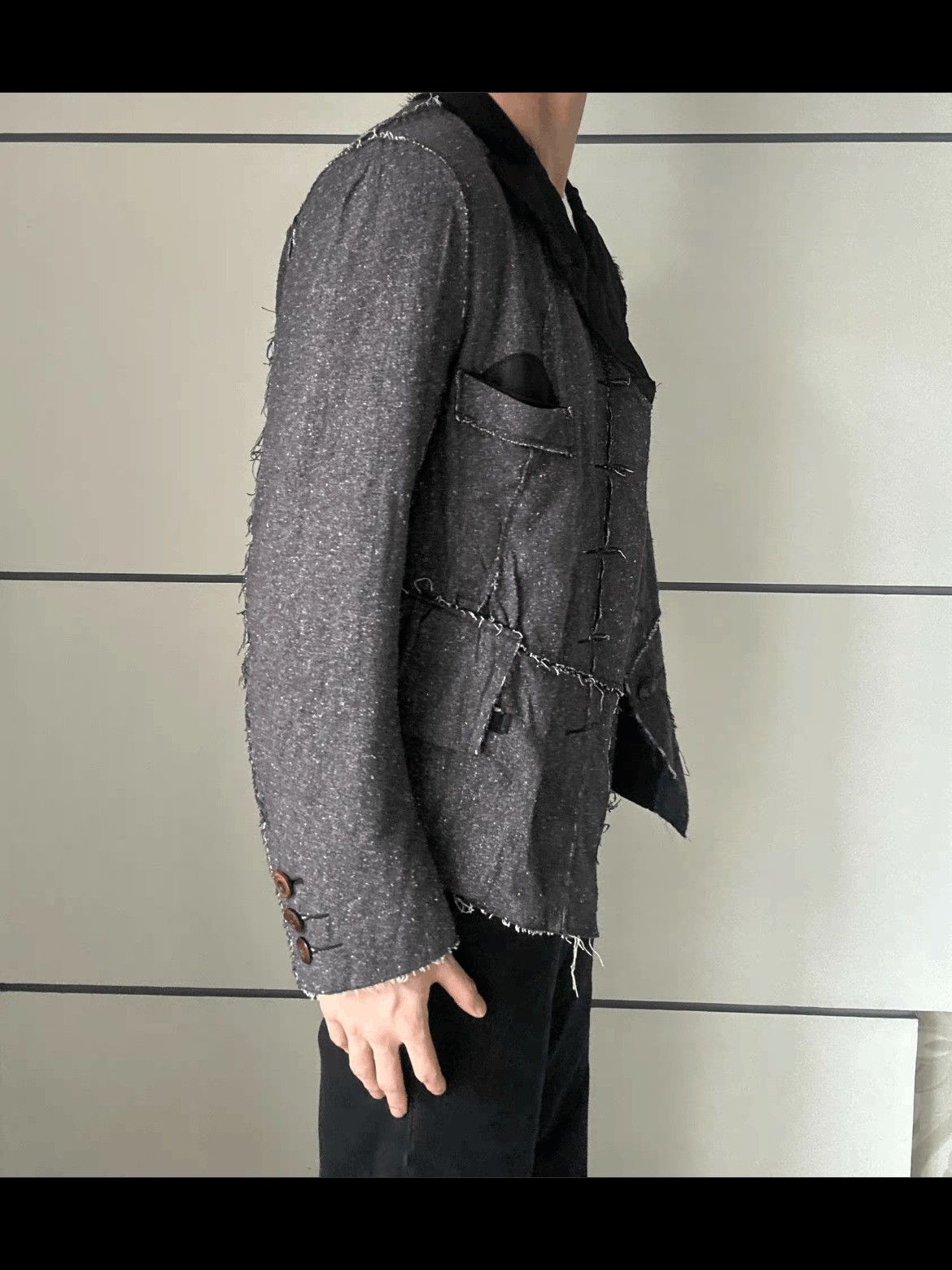 Takahiromiyashita The Soloist. Takahiromiyashita the Soloist 13SS Distressed Jacket-2508 Size US S / EU 44-46 / 1 - 6 Thumbnail