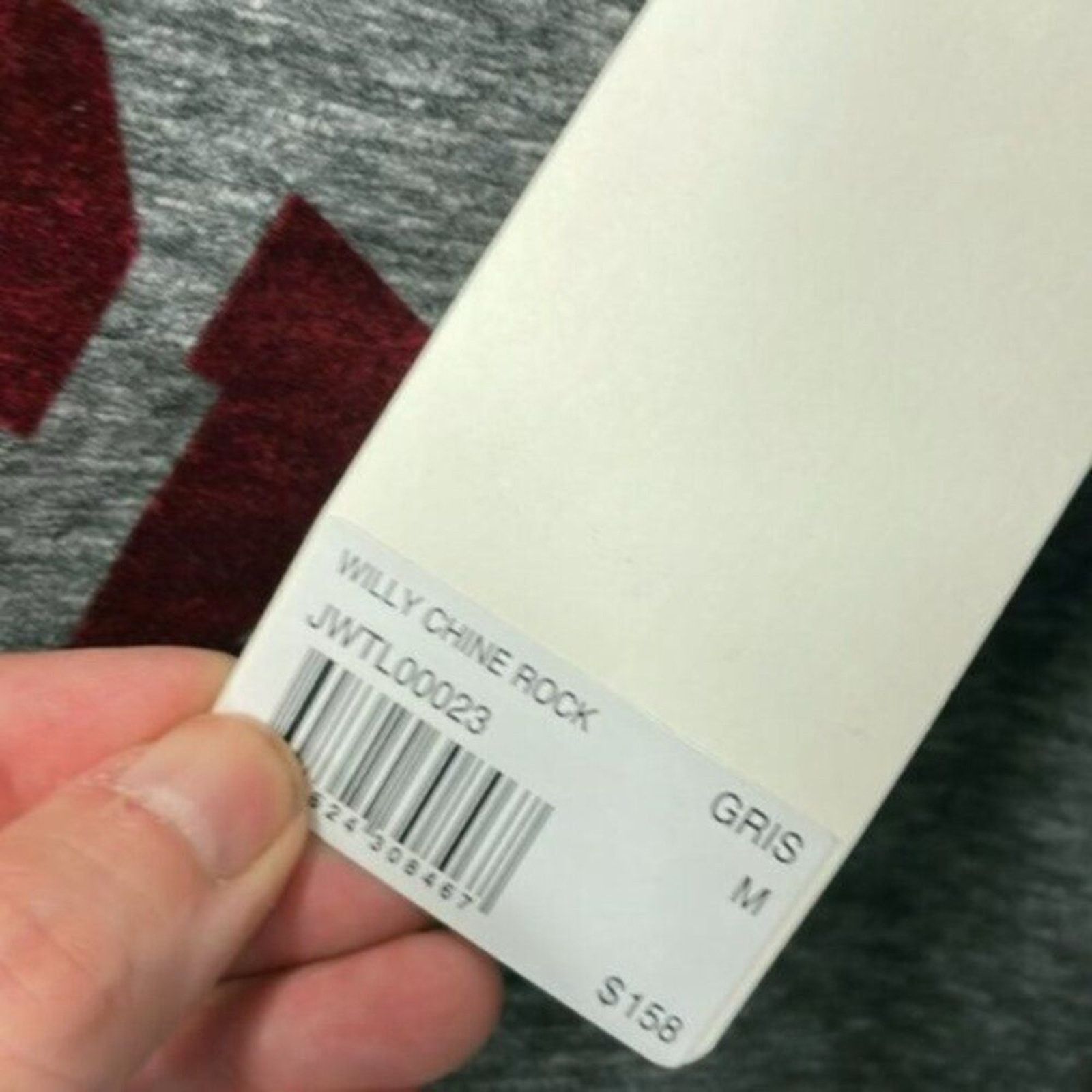 Zadig & Voltaire Zadig & Voltaire Flocked Rock Detail Tee Gray M Size M / US 6-8 / IT 42-44 - 5 Thumbnail
