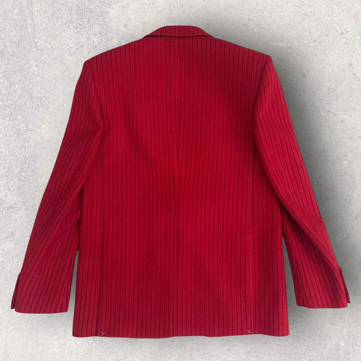 Saint Laurent Wool Pinstripe Blazer