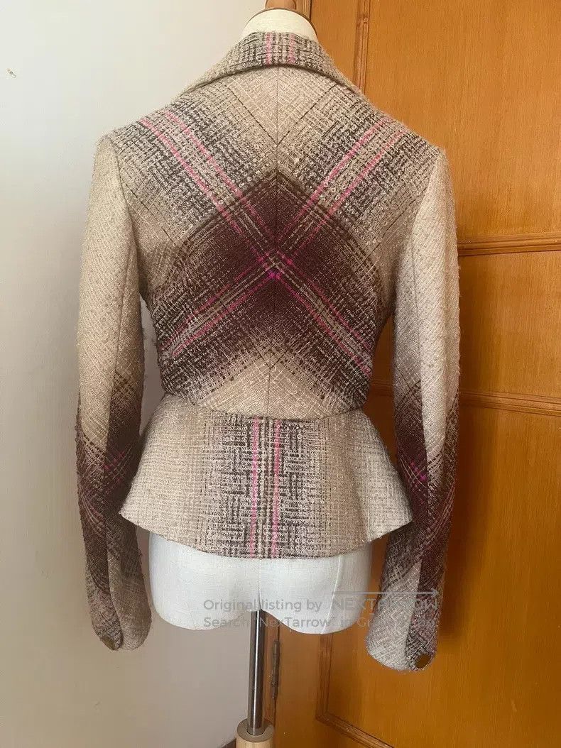 Vivienne Westwood Vivienne Westwood Gold-Trimmed Tartan Wool Jacket Size M / US 6-8 / IT 42-44 - 3 Thumbnail