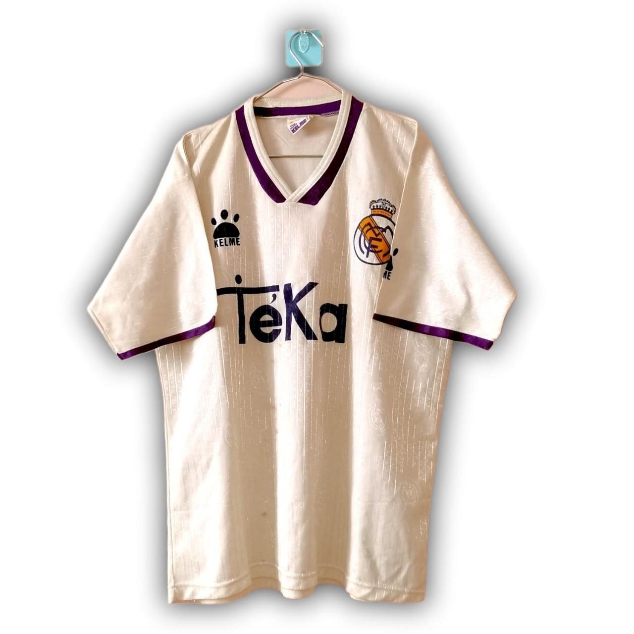 Other Real Madrid Spain 1994 1995 1996 Fan Shirt Kelme Jersey Size US XL / EU 56 / 4 - 3 Thumbnail