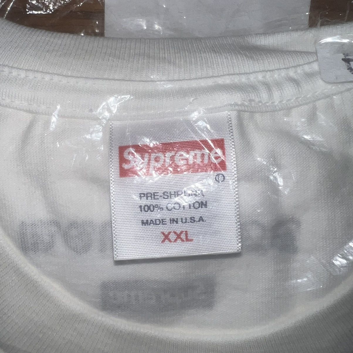 Supreme Supreme Hell Tee White Size: XXL Size US XXL / EU 58 / 5 - 4 Thumbnail
