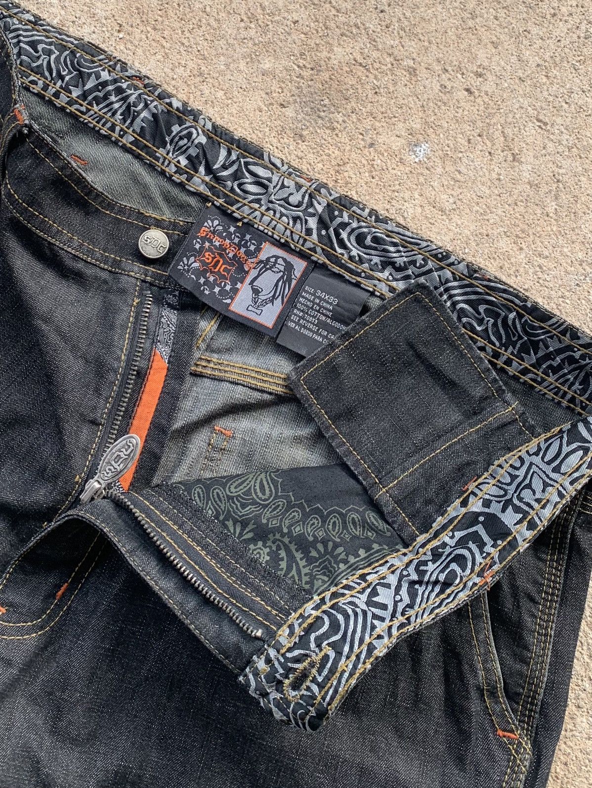Snoop Dogg × Vintage Vintage snoop dogg carpenter jeans black Size US 34 / EU 50 - 7 Thumbnail